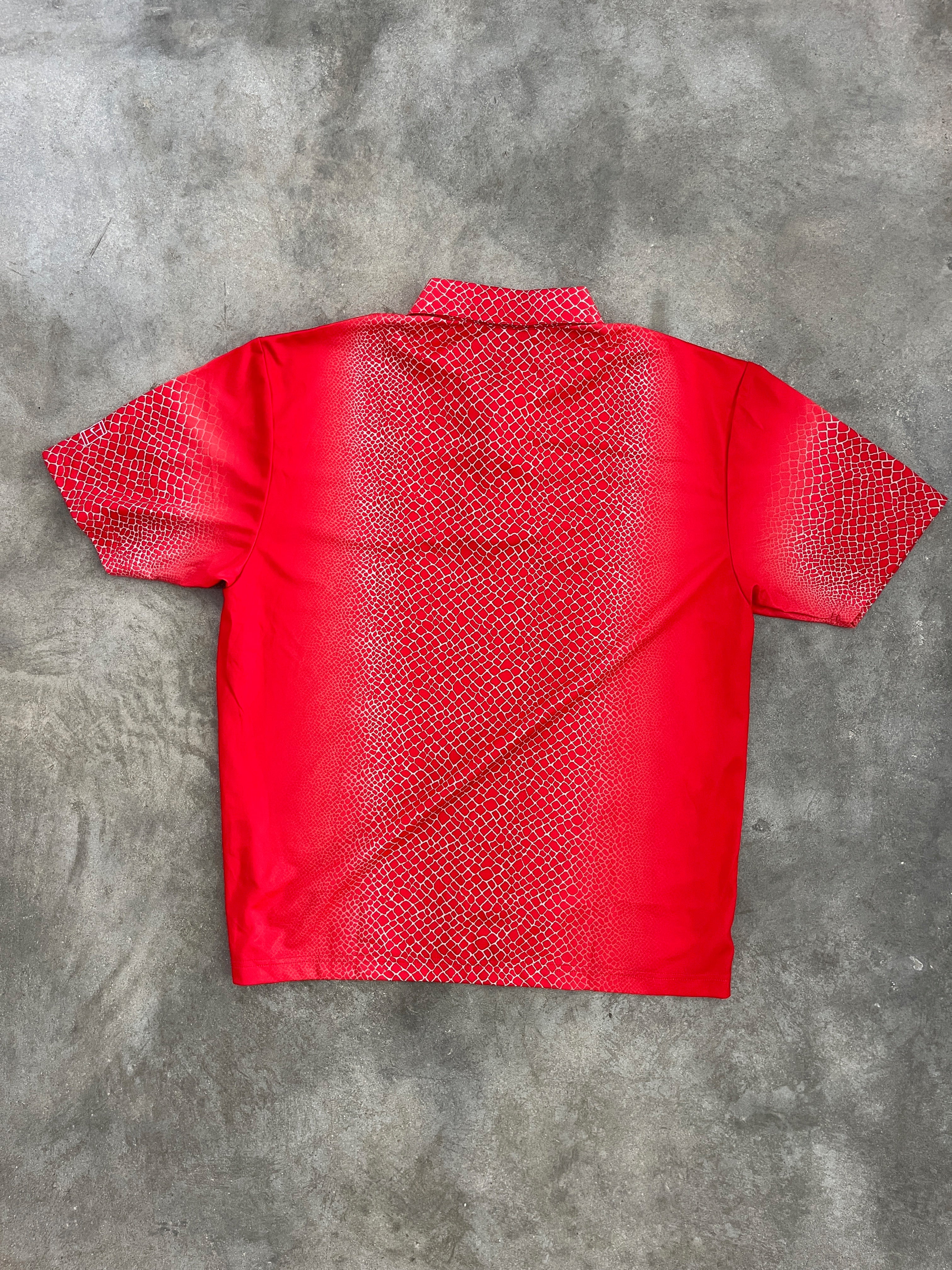 Vintage 2001 Nike Snakeskin Polo (Federer, US Open)