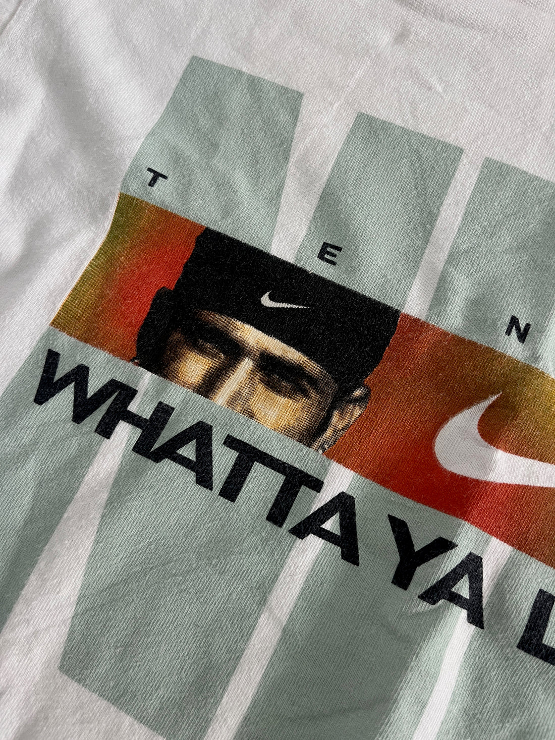 Vintage Nike “Whatta Ya Lookin At?” Agassi/Sampras T-Shirt (circa 1990s)
