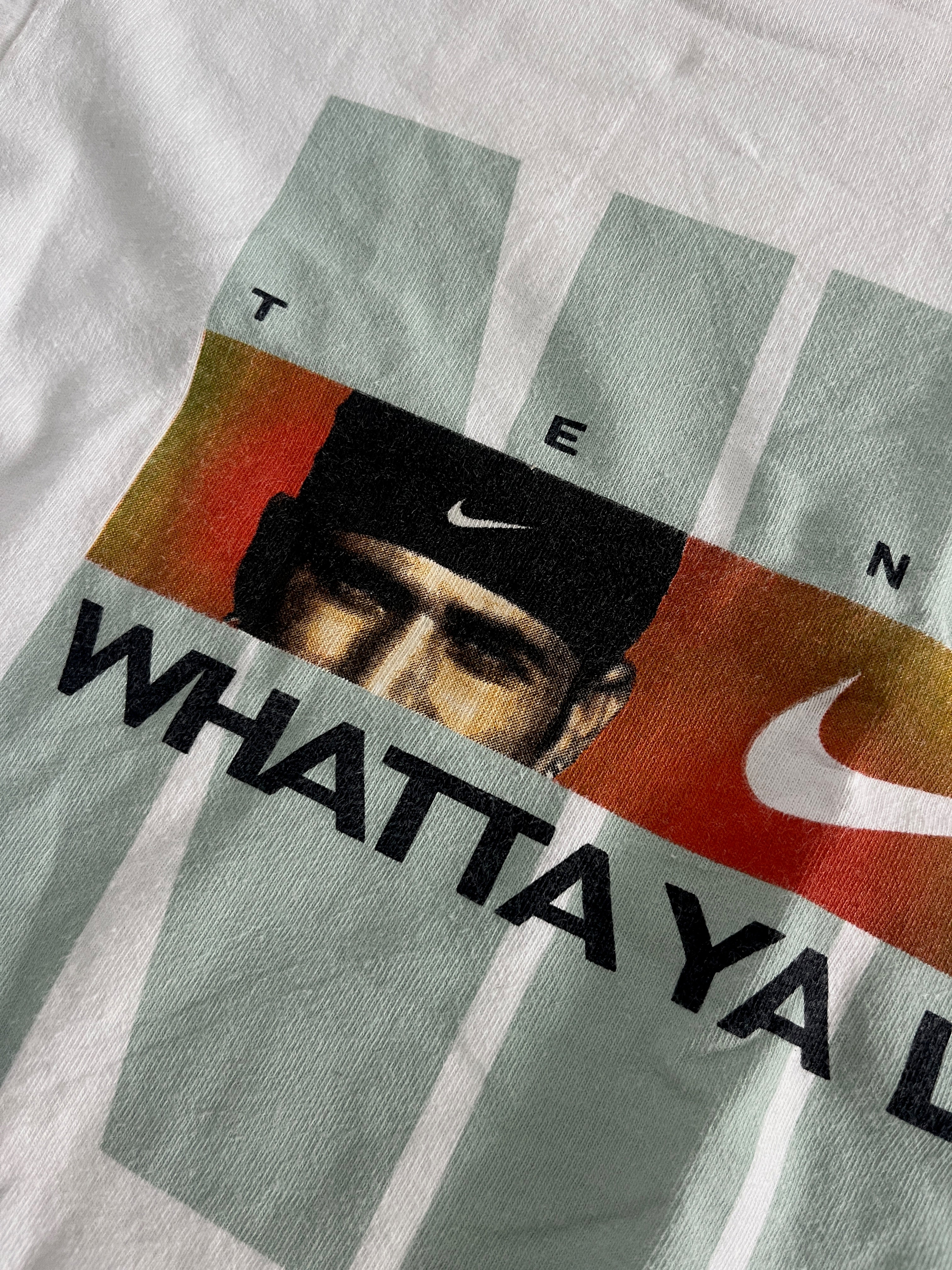 Vintage Nike “Whatta Ya Lookin At?” Agassi/Sampras T-Shirt (circa 1990s)