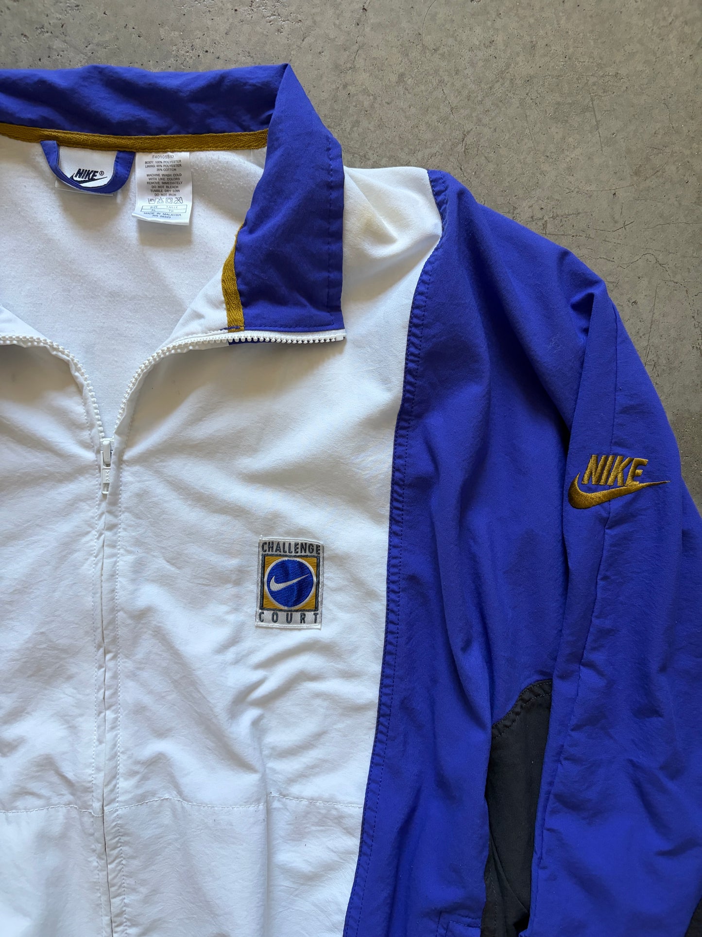Vintage Nike Challenge Court Jacket (Agassi, US Open 1994)