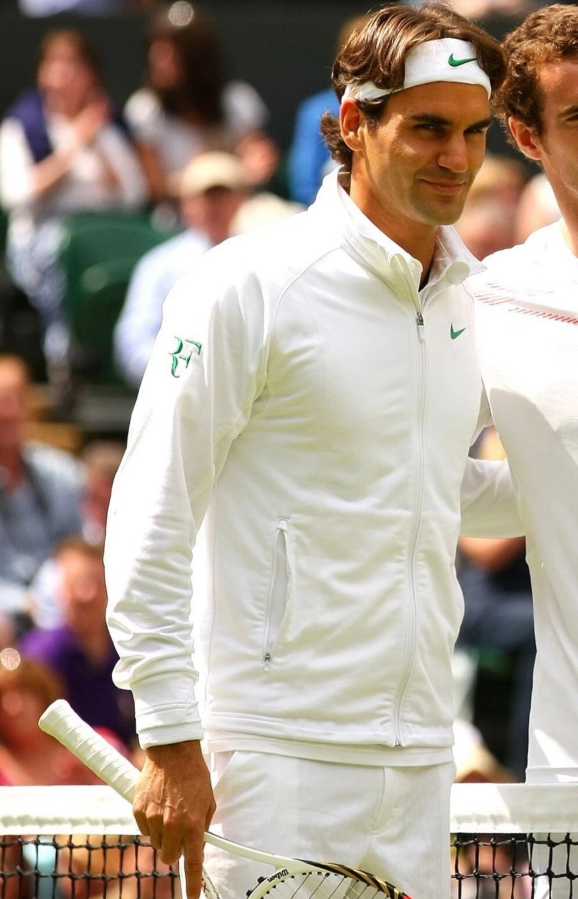2012 Nike Roger Federer Tennis Jacket (Gray)