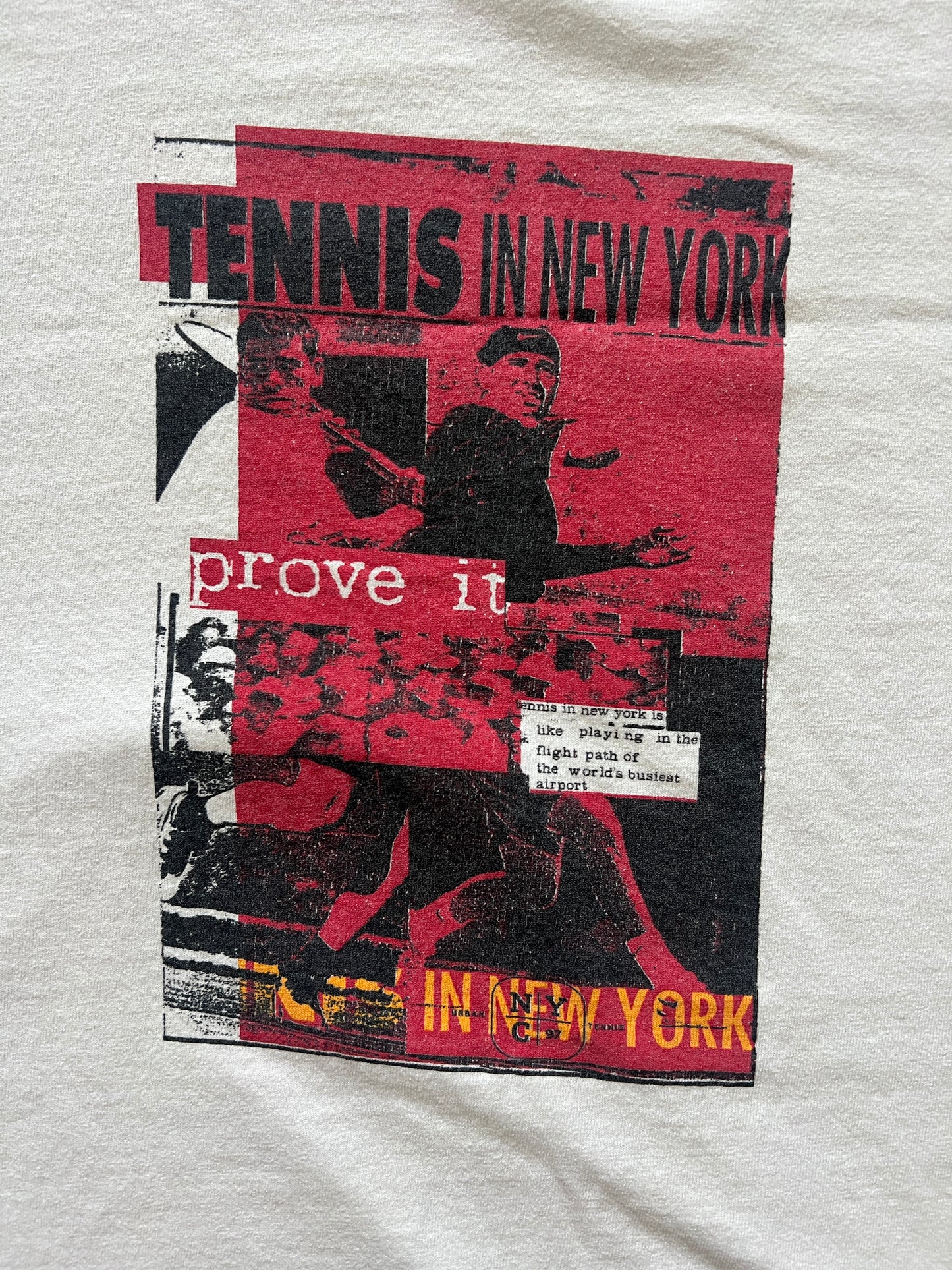 Vintage 1997 Nike US Open Sampras/Agassi T-Shirt (RARE)