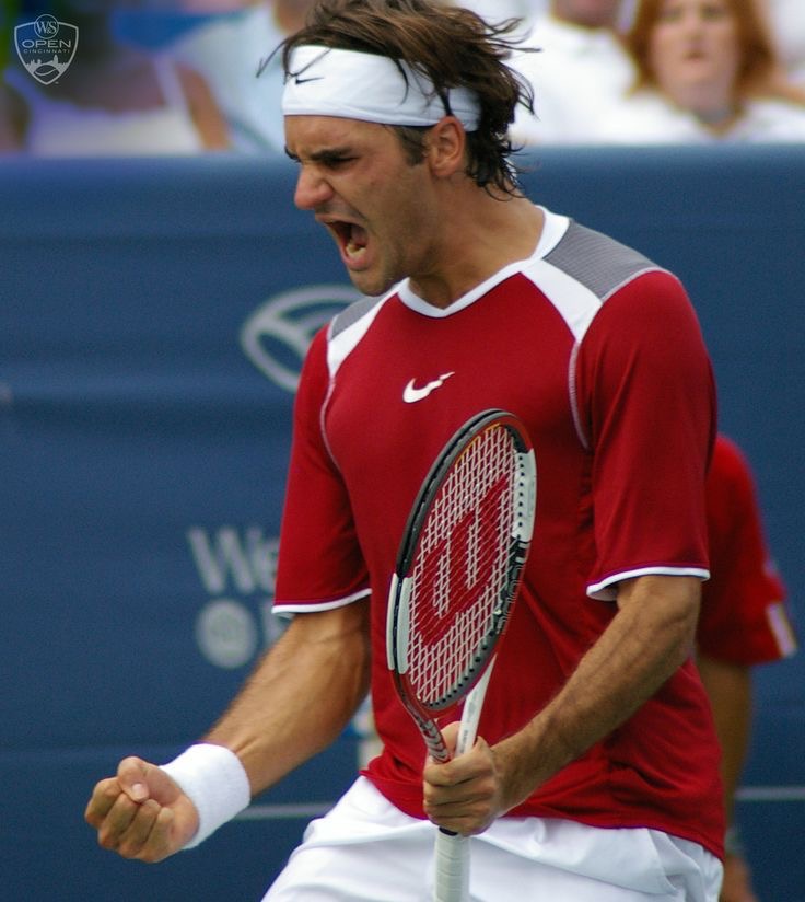 Vintage Nike Tennis T-Shirt (Federer, Cincinnati 2005)