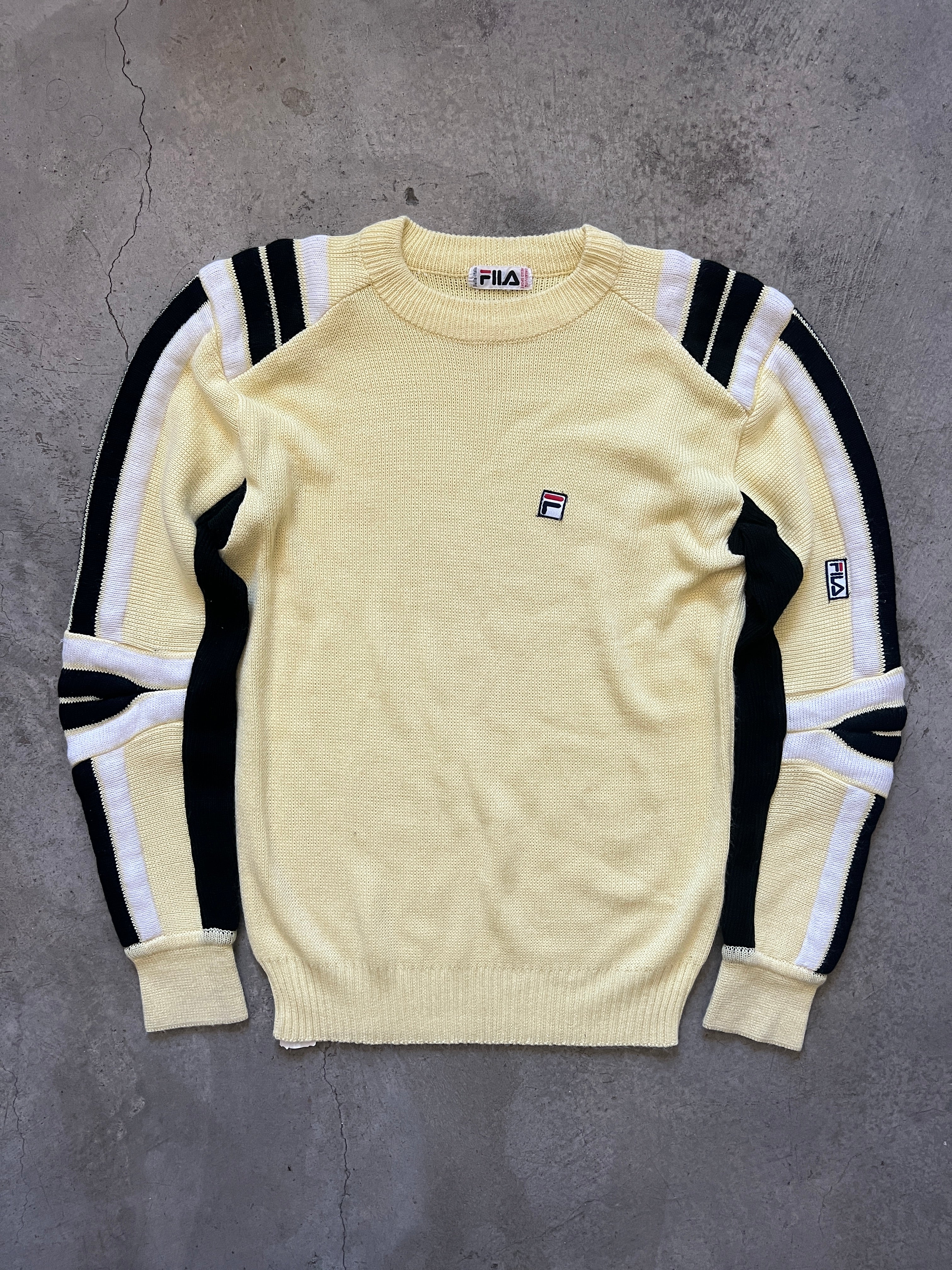 Vintage Fila Long Sleeve Sweater (circa 1980s)