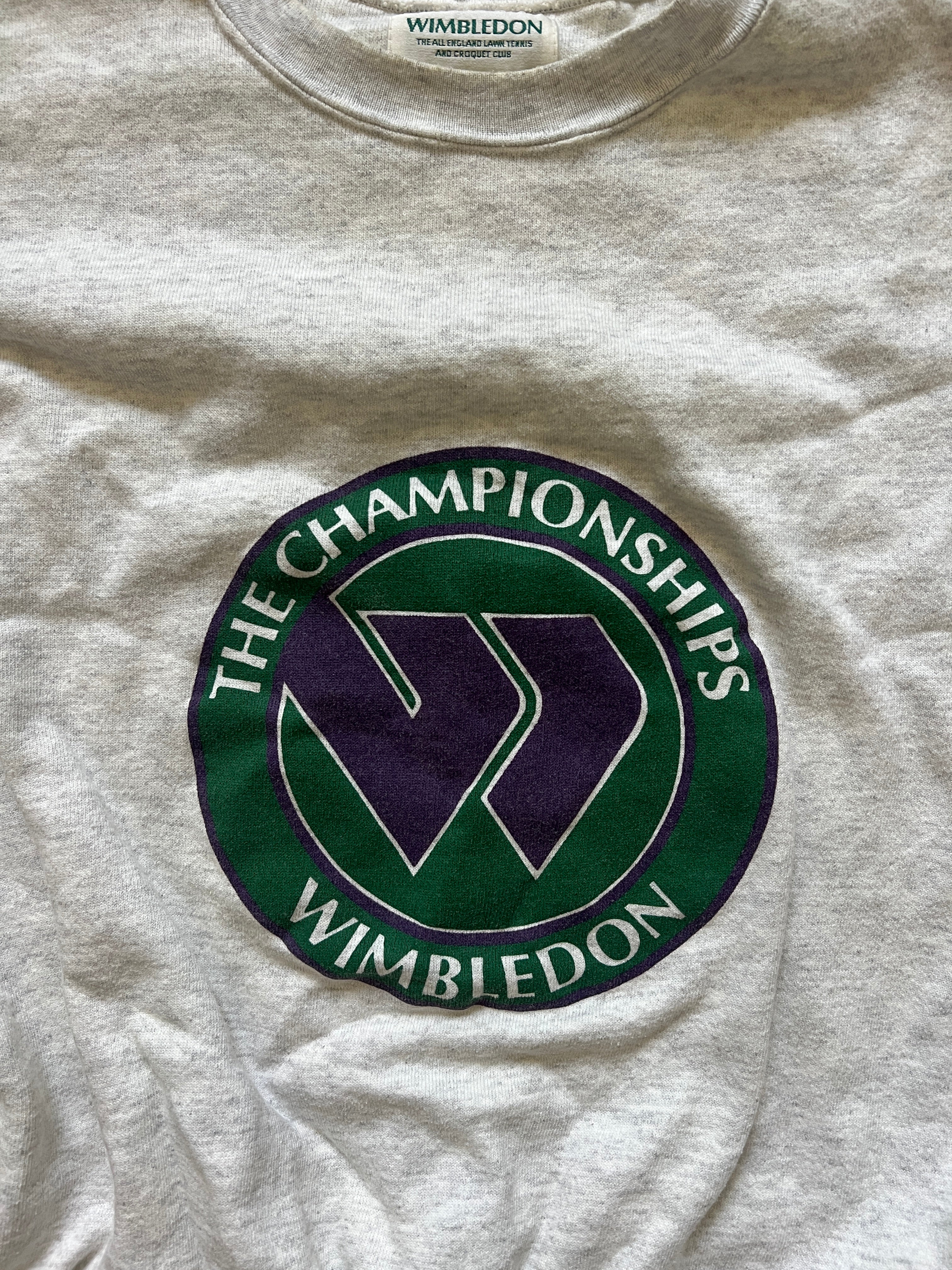 Vintage Wimbledon Crewneck Sweatshirt (circa 1990s)
