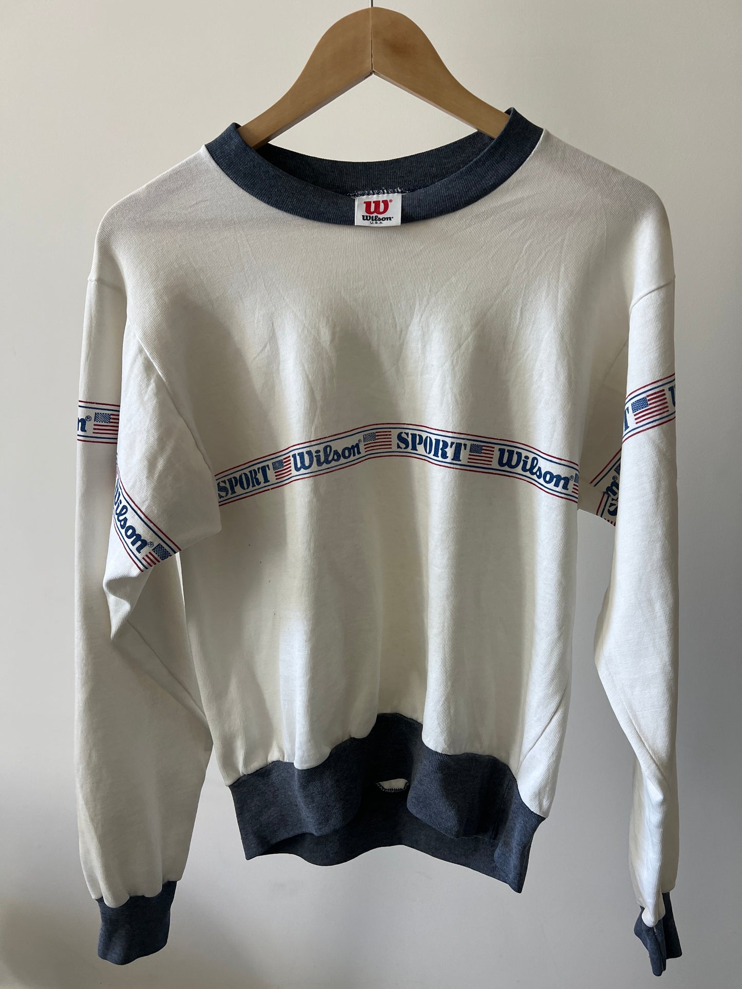 Vintage Wilson Sport Crewneck Sweatshirt (circa 1990s)