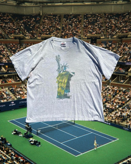 Vintage 1995 Nike US Open Statue of Liberty T-Shirt