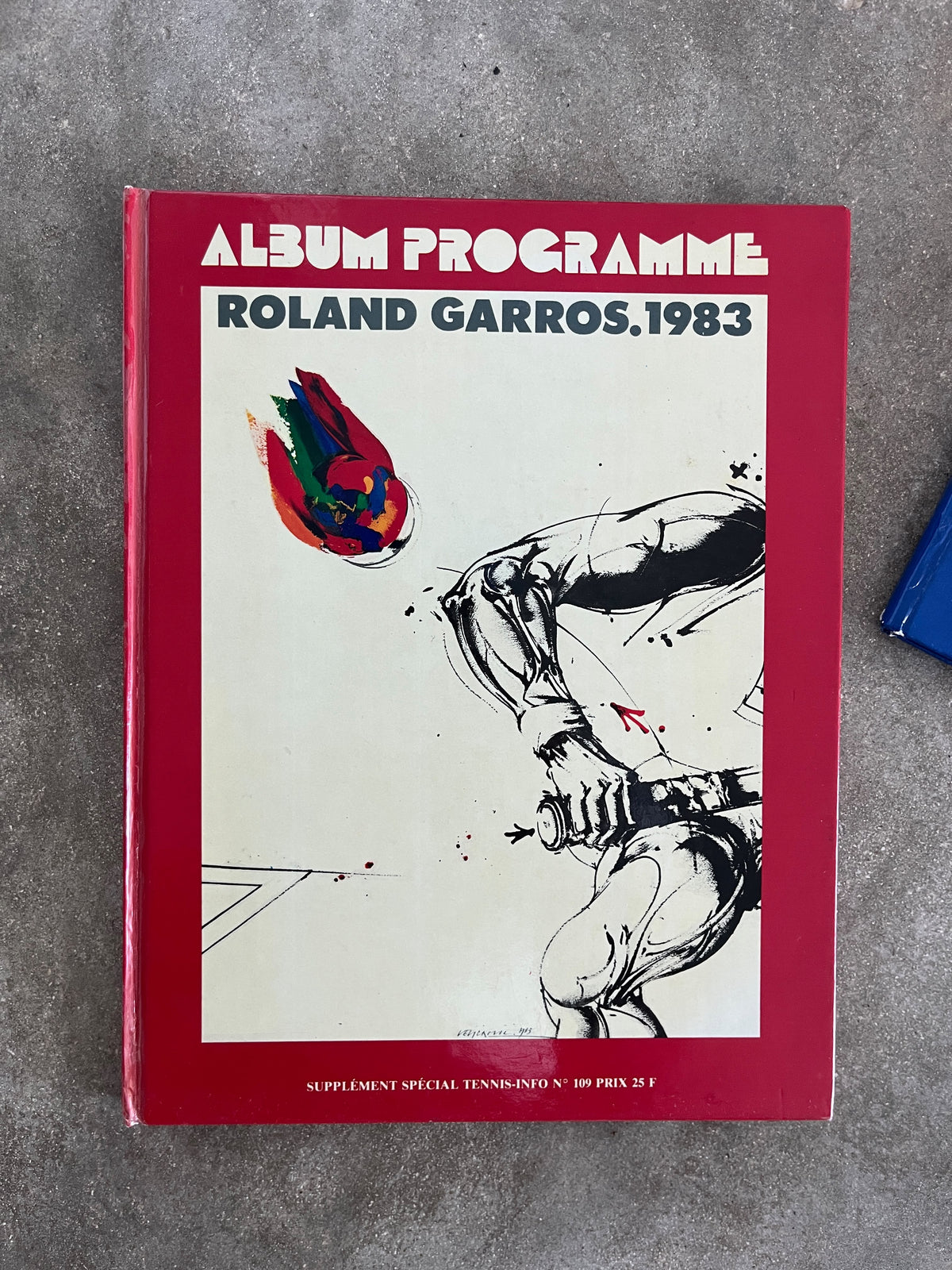 Vintage Roland Garros Hardcover Program Set (82,83,84)