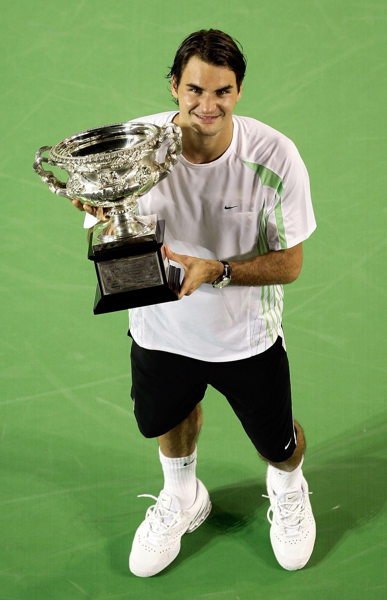 Vintage 2006 Nike Shirt (Federer, Australian Open)