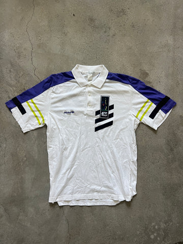 Vintage Adidas Official ATP Tour Tennis Polo (circa 1990s)