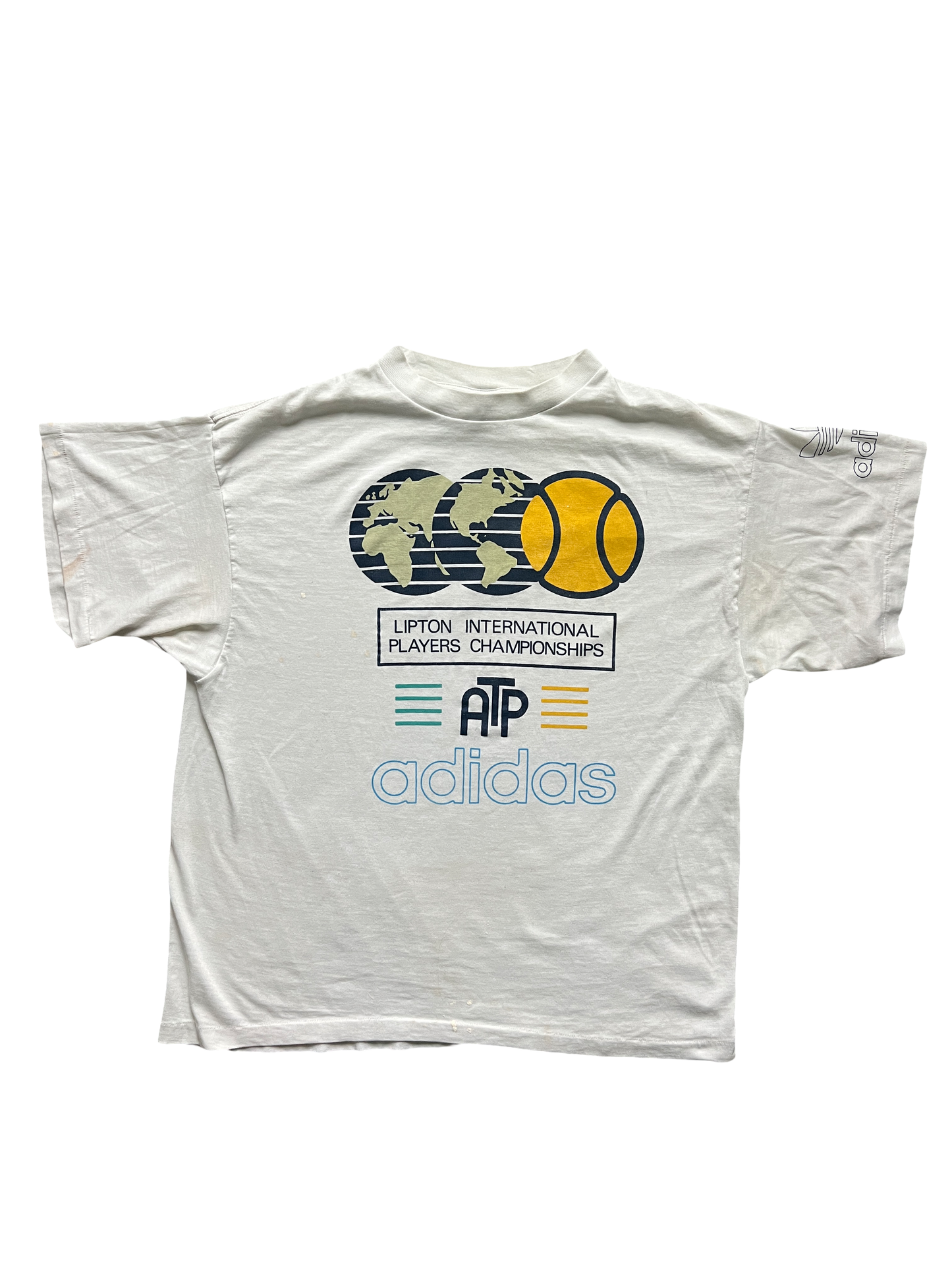 Vintage Adidas Lipton Championships T-Shirt (circa 1980s)