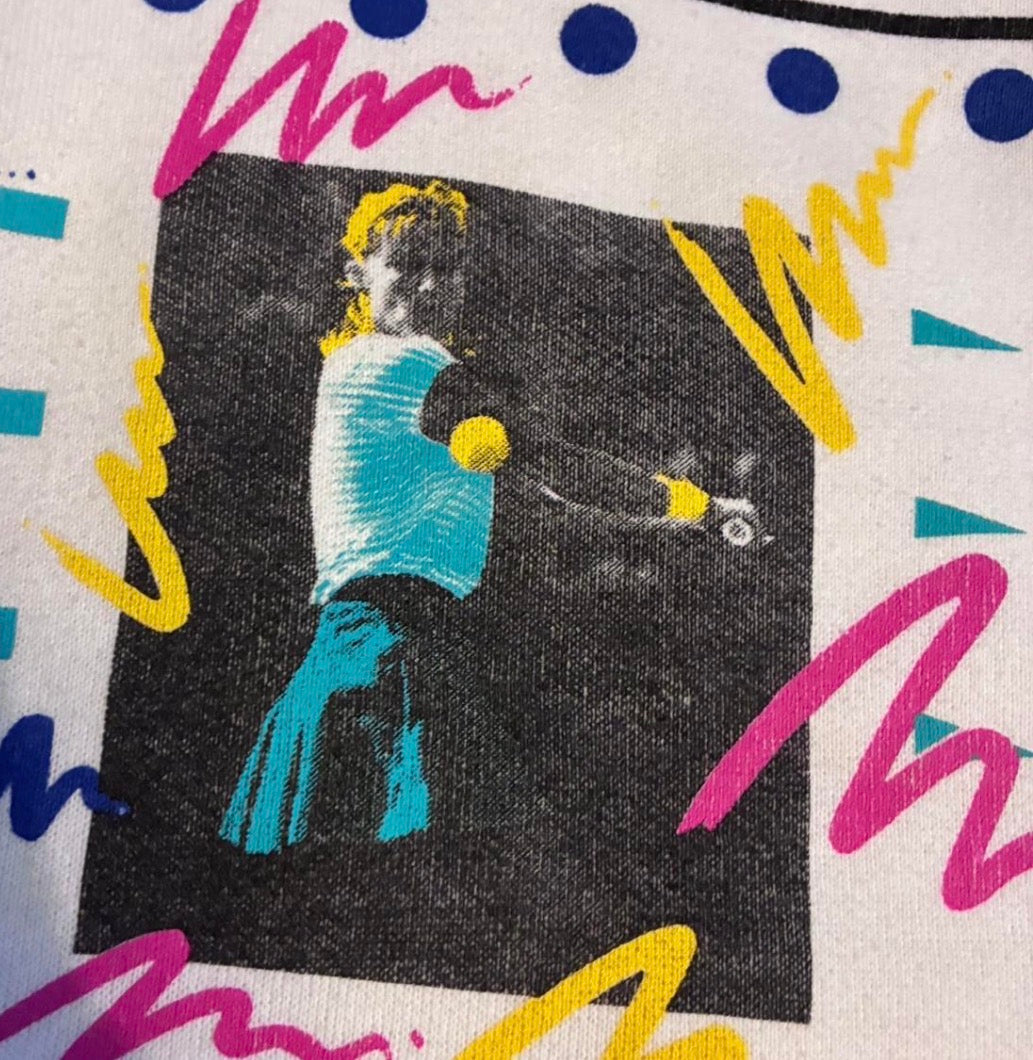 Vintage 1980s Chris Evert vs. Martina Navratilova Sweatshirt