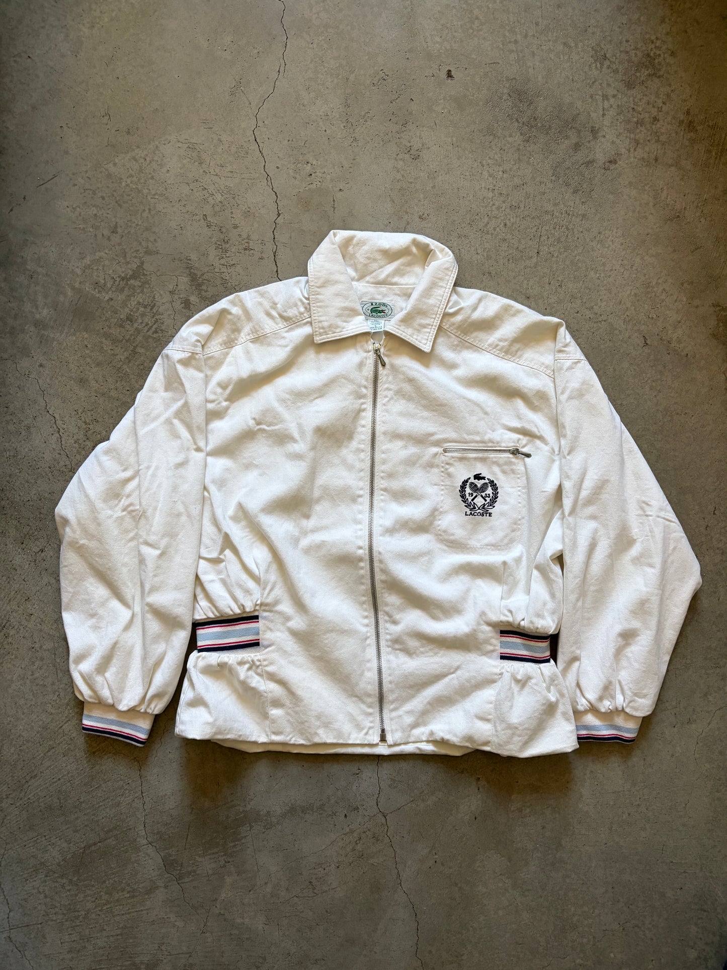Vintage Lacoste Tennis Jacket (circa 1990s)