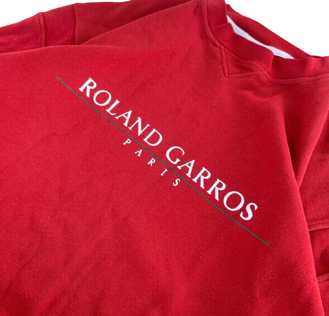 Vintage Roland Garros Crewneck Sweatshirt (circa 1990s)