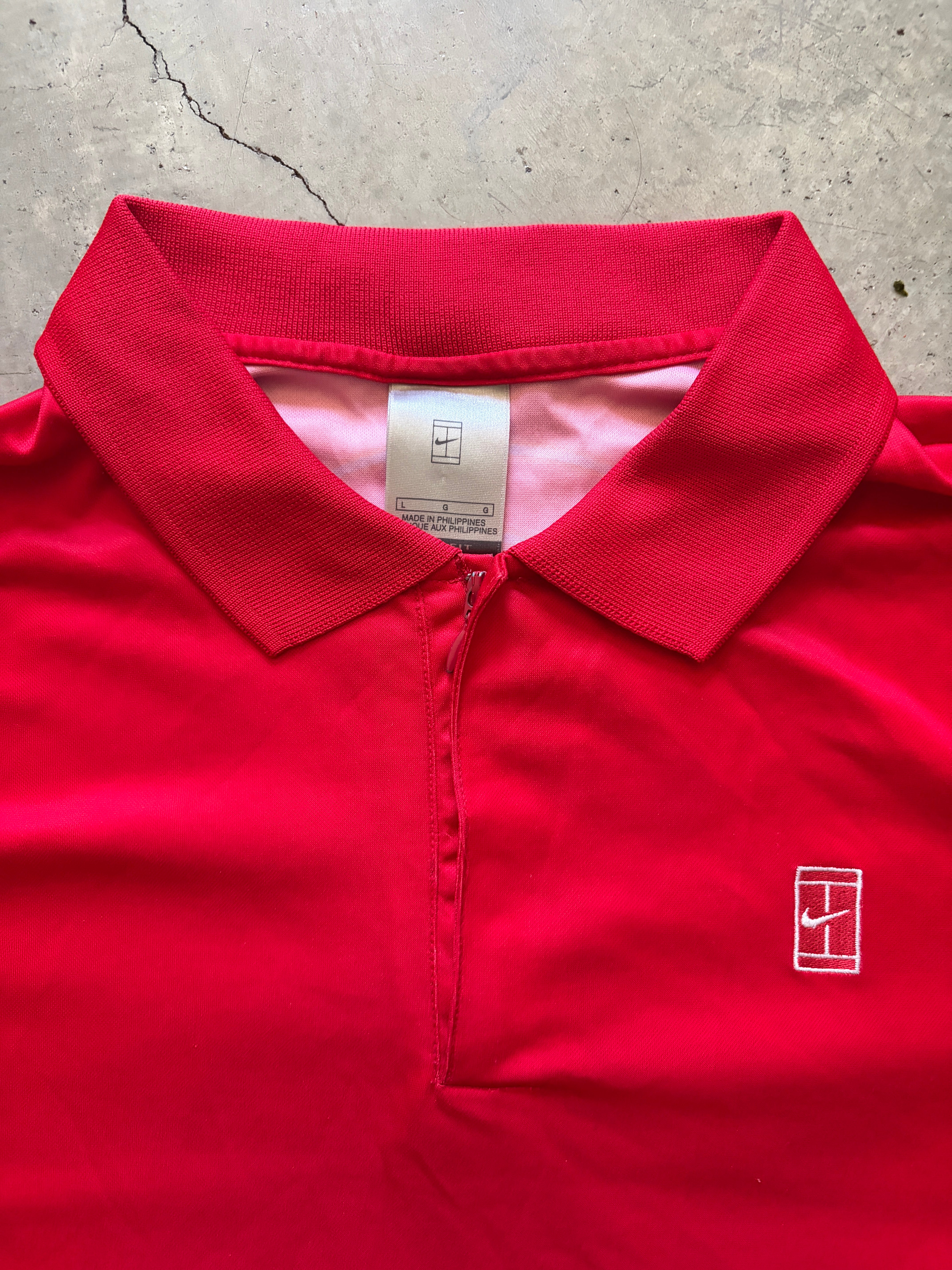 Vintage 2001 Nike Tennis Polo (Federer, Australian Open)