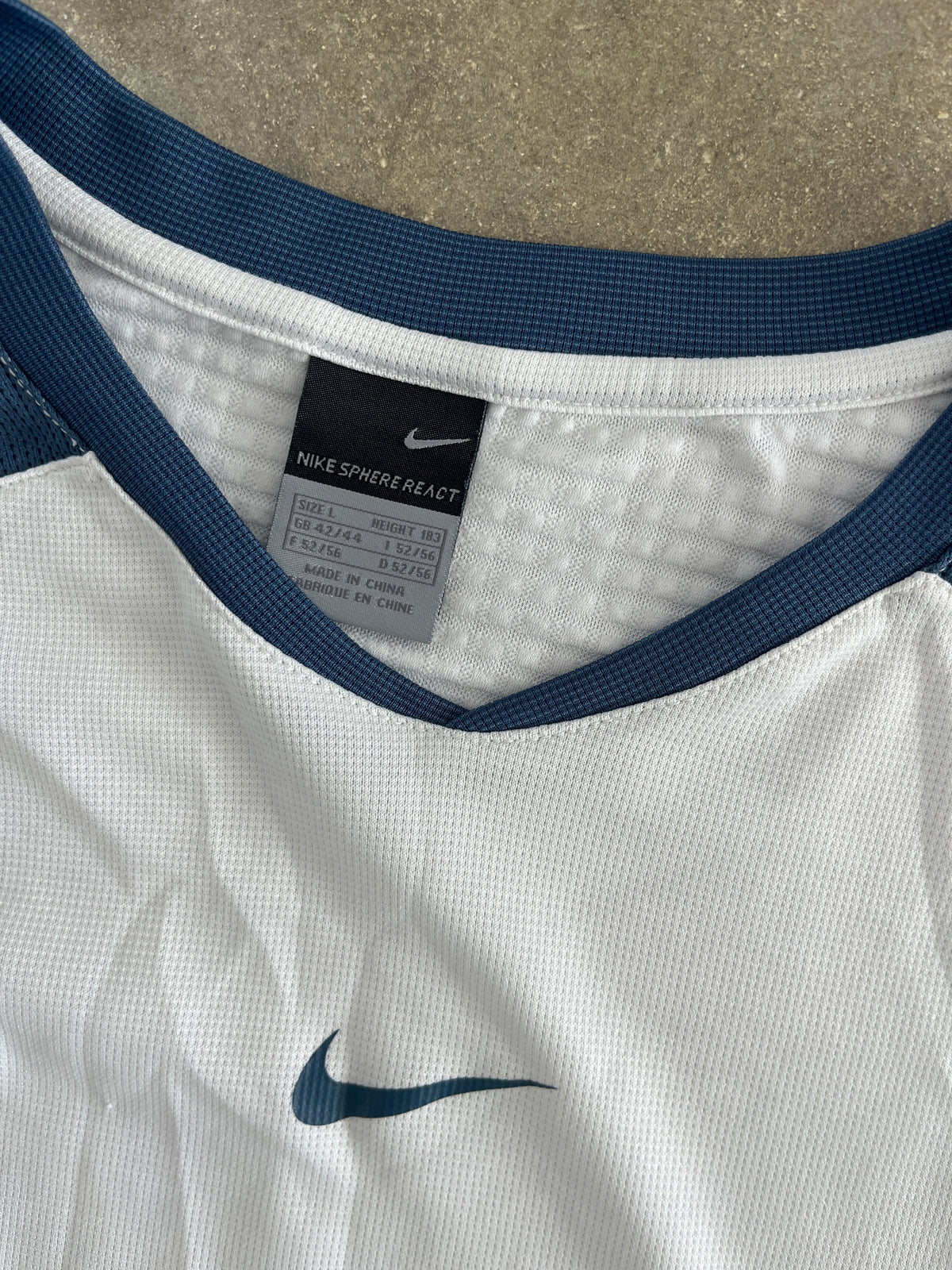 Vintage 2005 Nike Tennis Shirt (Federer, Wimbledon)
