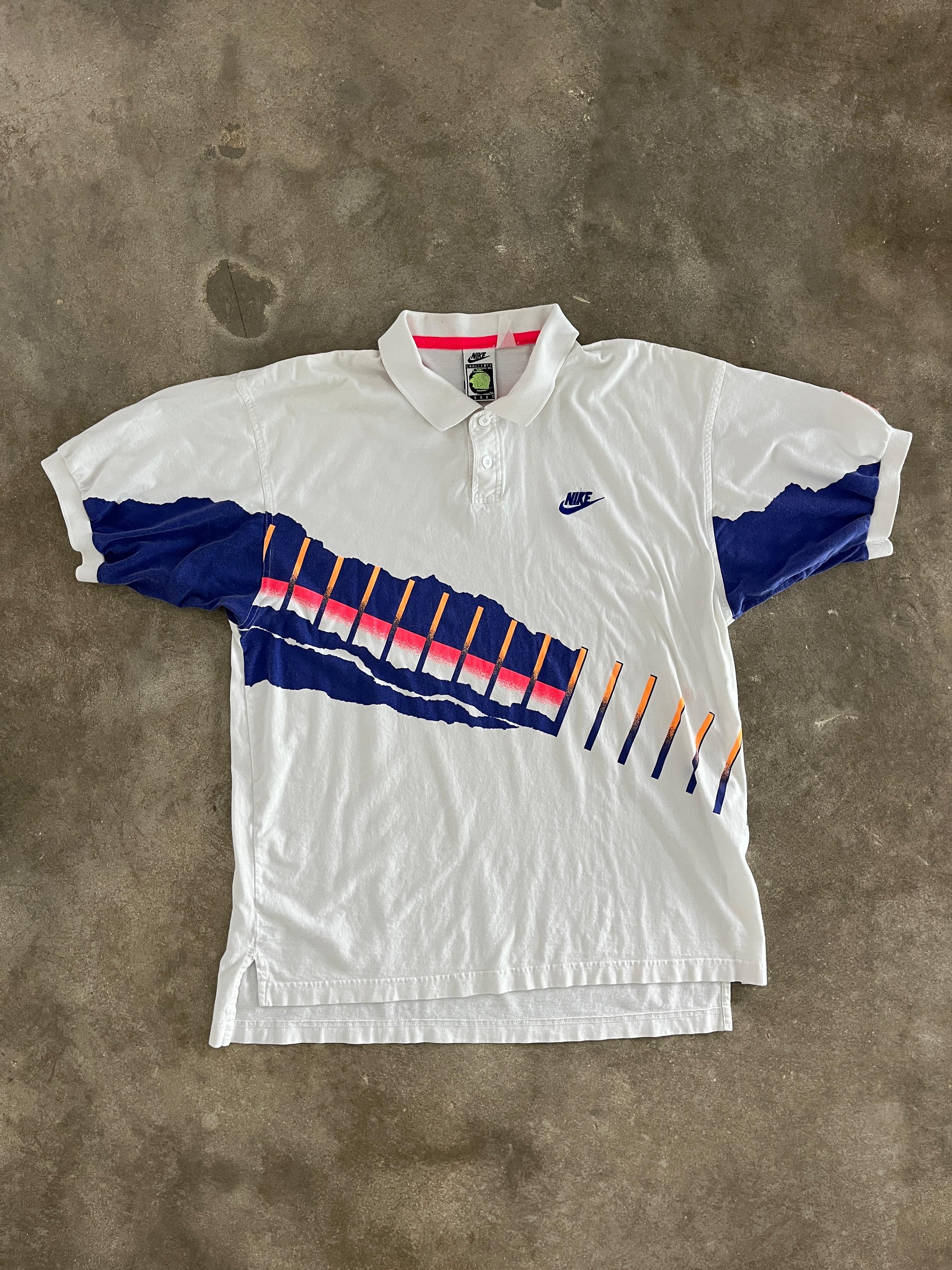 Vintage Nike challenge Court Polo (circa 1990s)