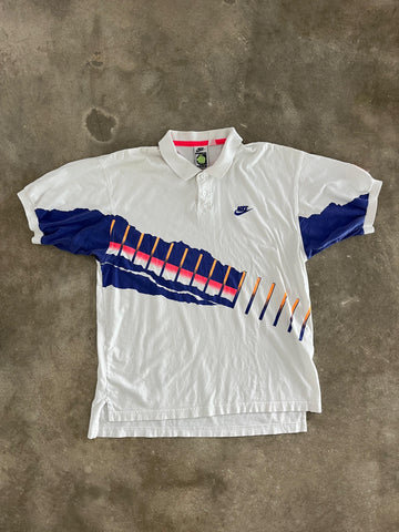 Vintage Nike challenge Court Polo (circa 1990s)
