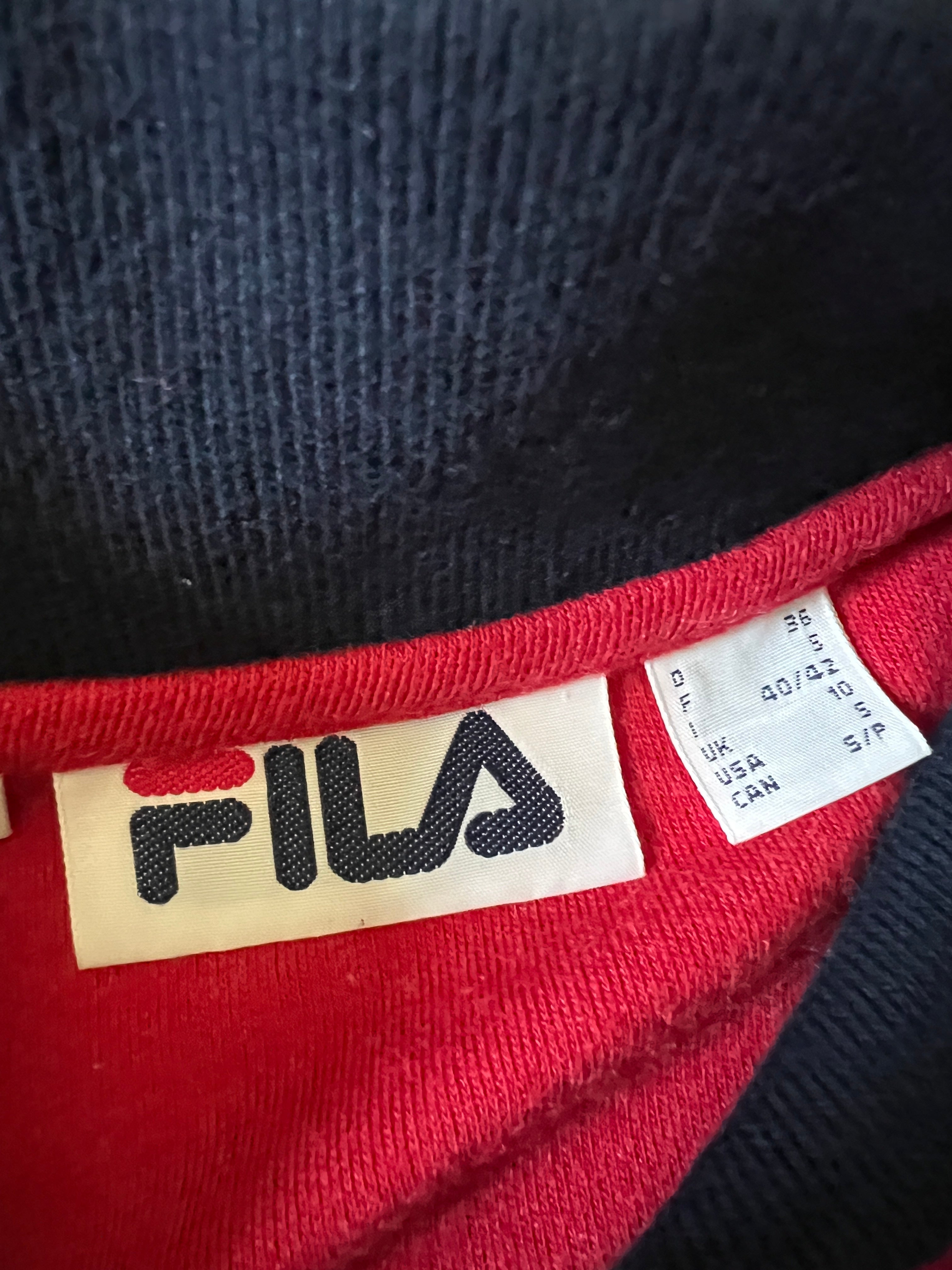 Vintage Fila Tennis Bomber Jacket