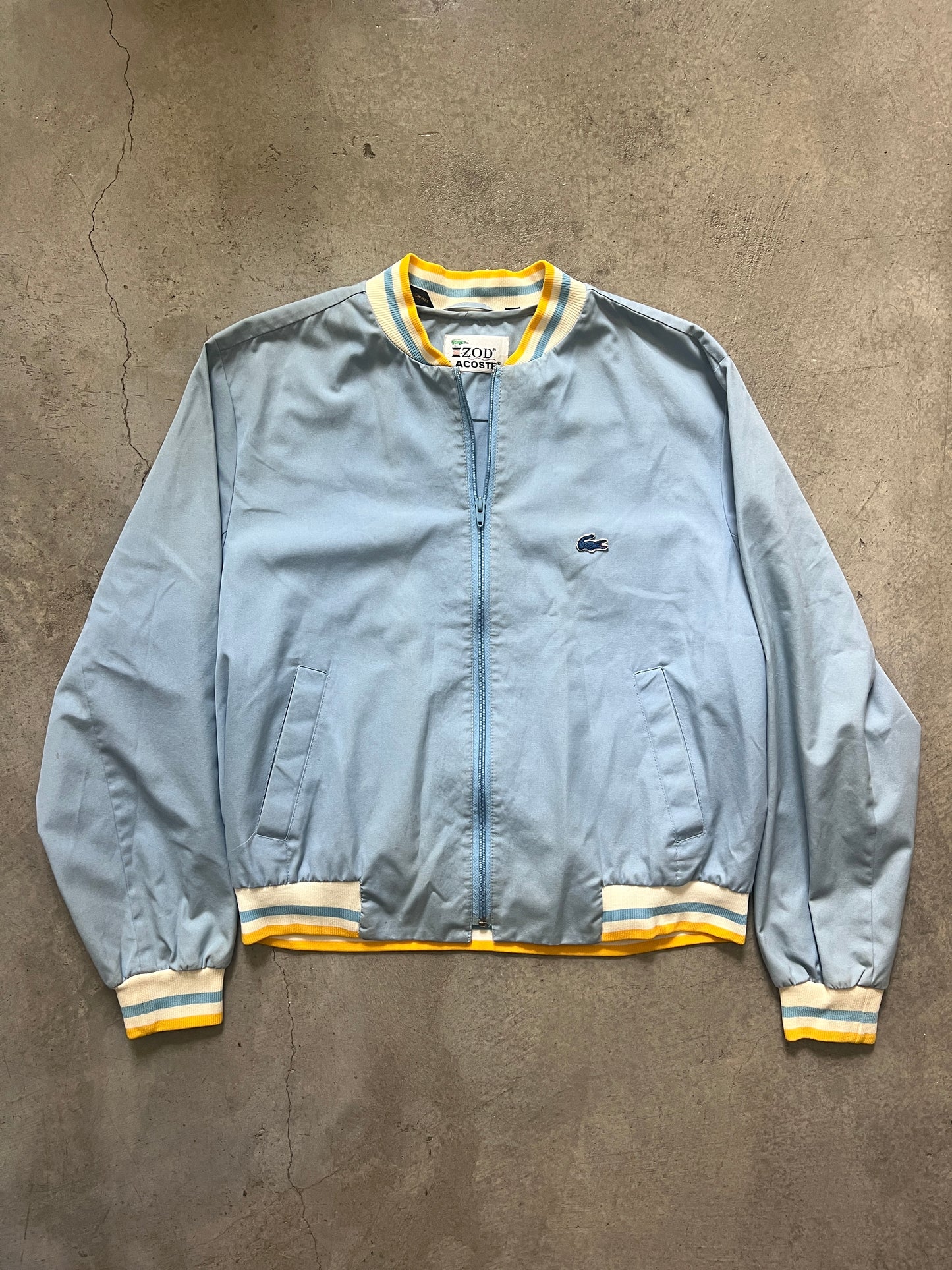 Vintage Lacoste Bomber Jacket (circa 1990s)