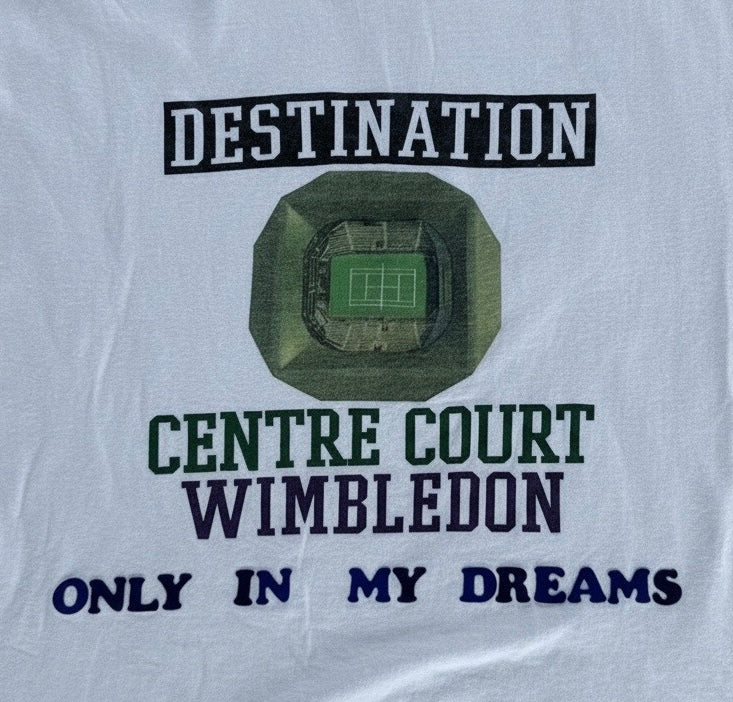 Vintage Wimbledon Centre Court Dreams T-Shirt (circa 1990s) (RARE)