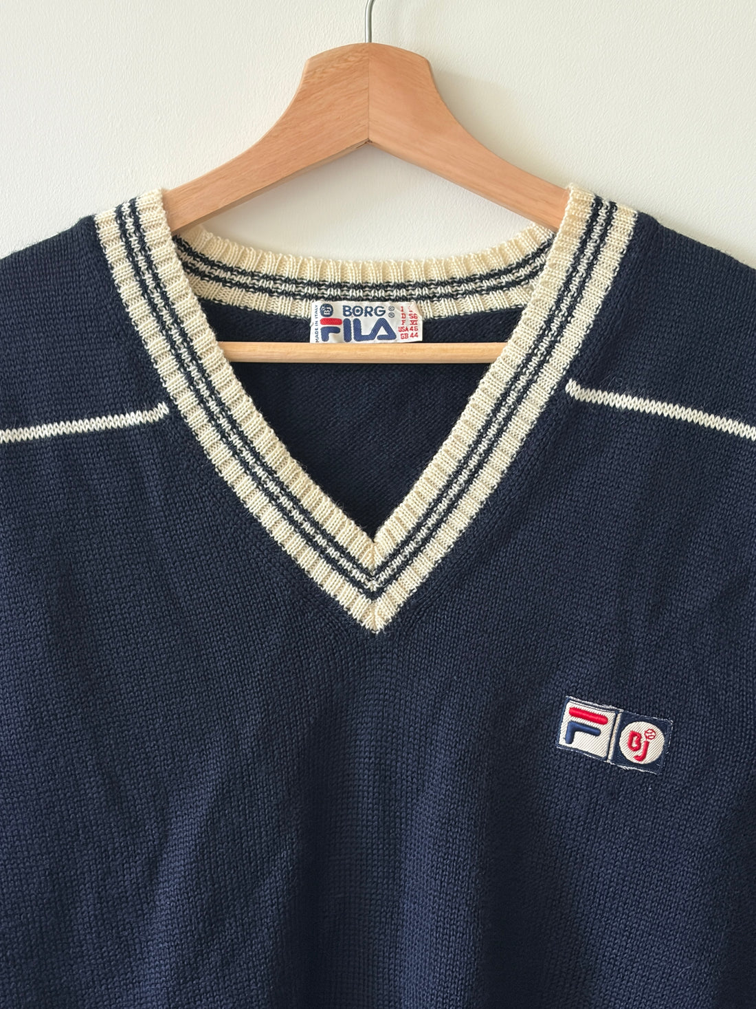 Vintage Fila Björn Borg Tennis Sweater Vest (circa 1980s)