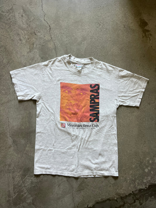 Vintage 1999 Pete Sampras Mercedes-Benz Cup T-Shirt (RARE)