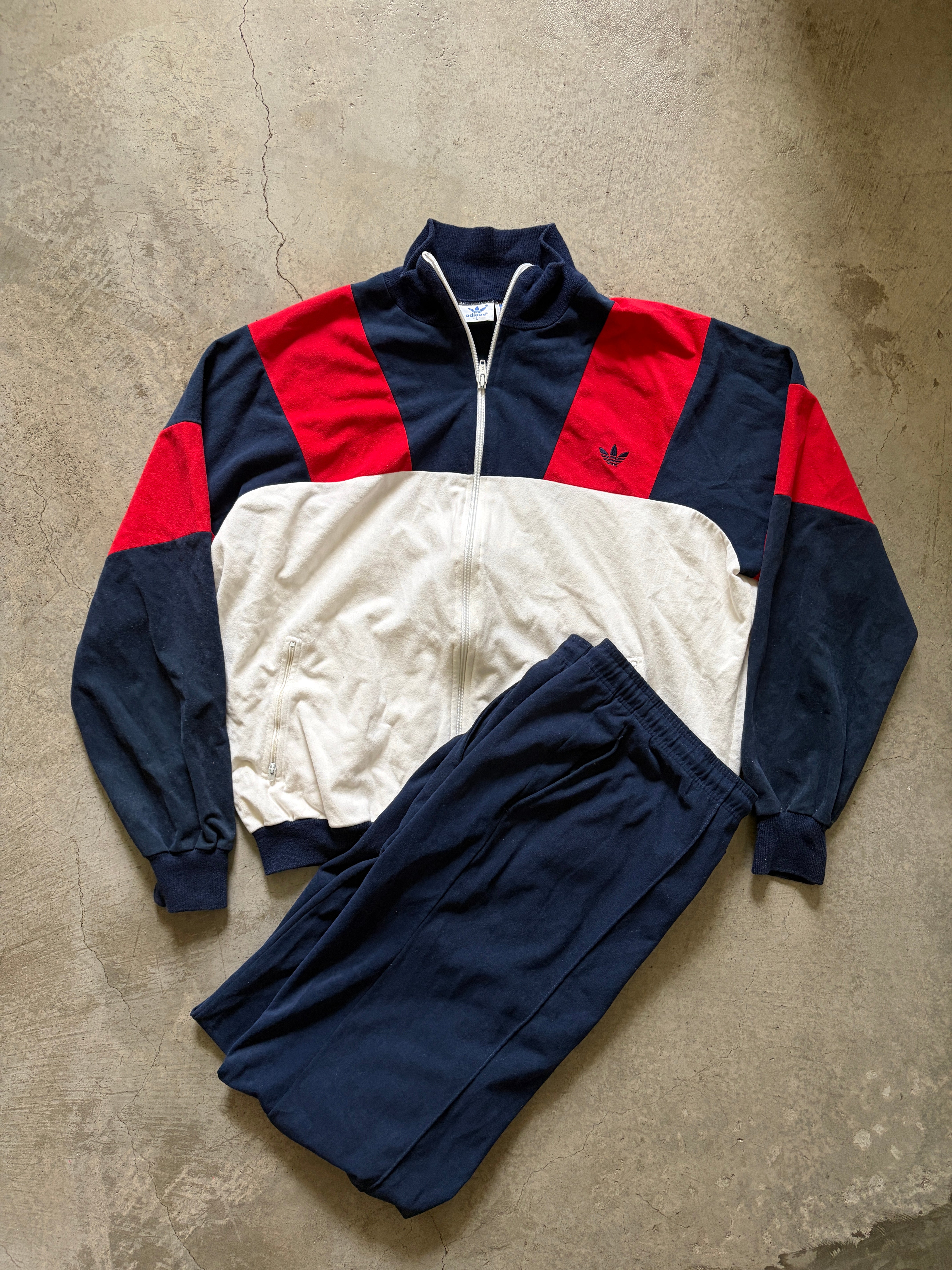 Vintage Adidas ATP Tour Tracksuit (circa 1980s)