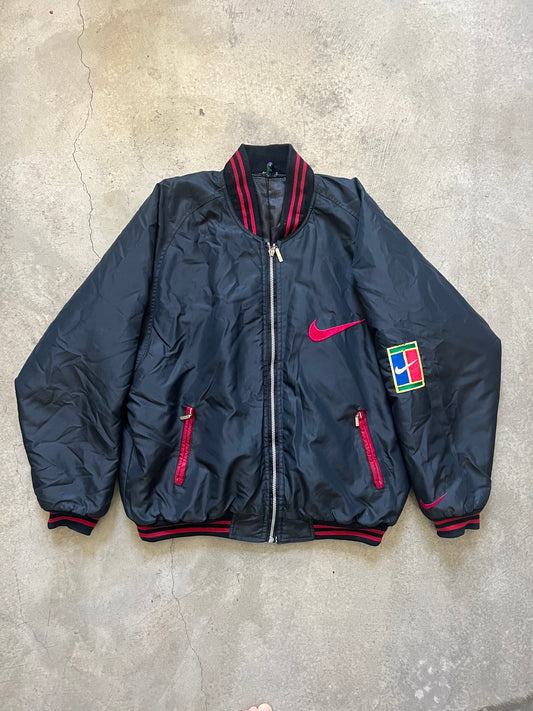 Vintage Nike Challenge Court Tennis Bomber (circa 1990s) (Rare)