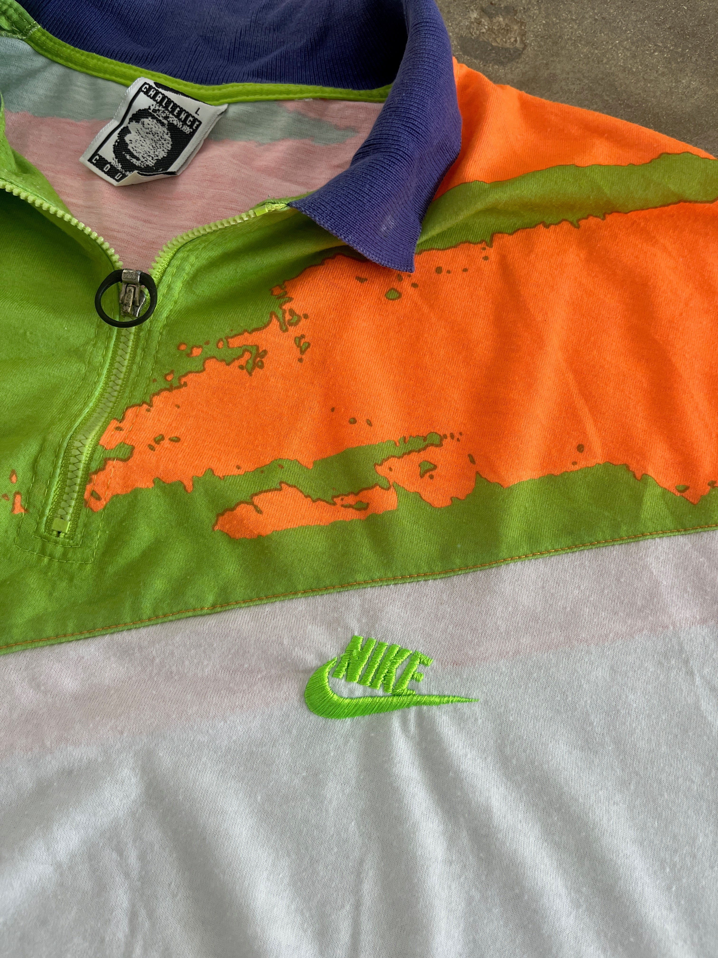 Vintage Nike Challenge Court 1/4 Zip (circa 1990s)