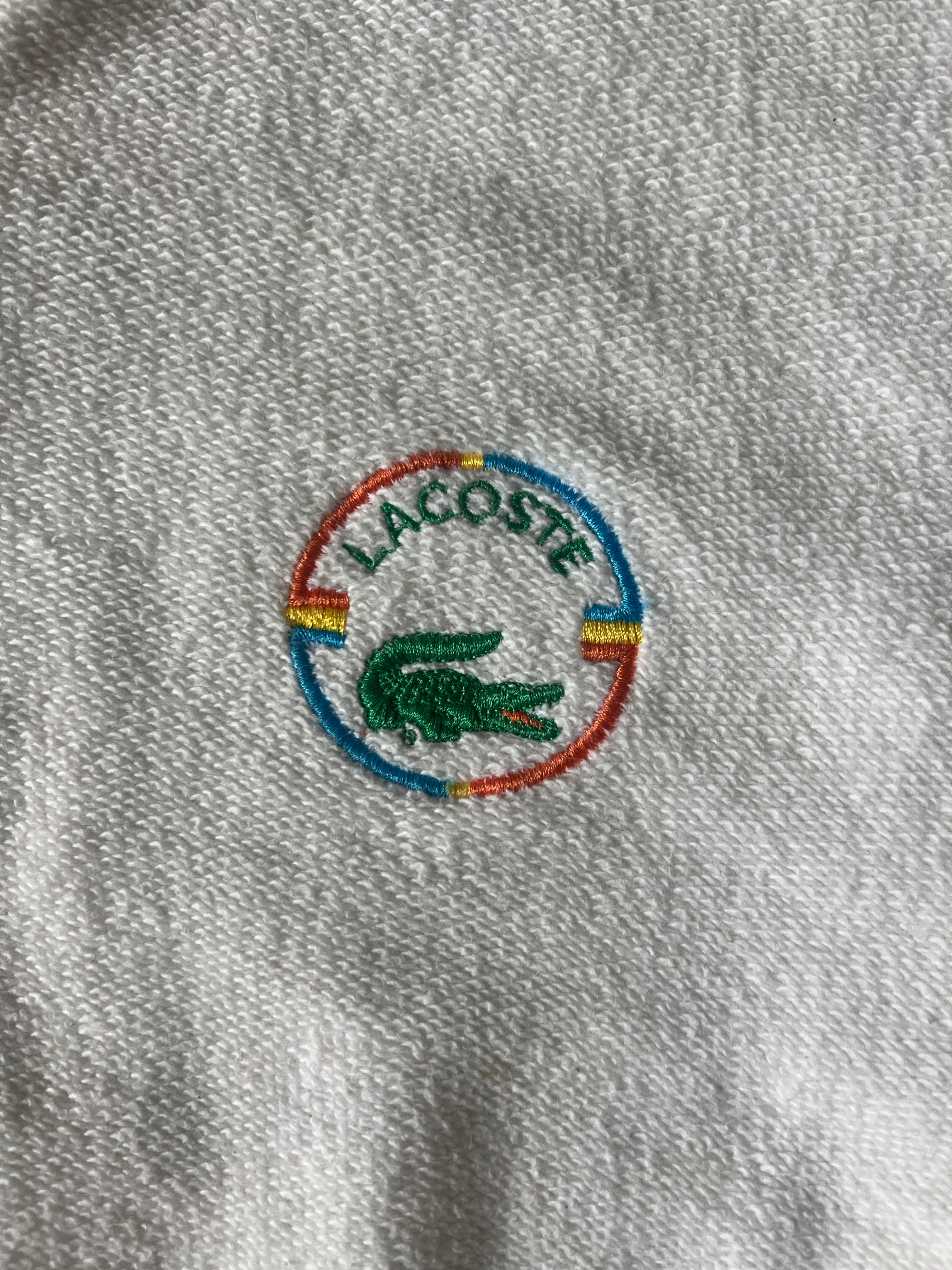 Vintage Lacoste Long Sleeve Tennis Polo (circa 1980s)