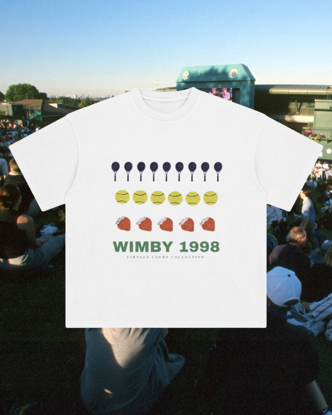 Limited Edition 1998 Vintage Washed VCC X Wimby T-Shirt