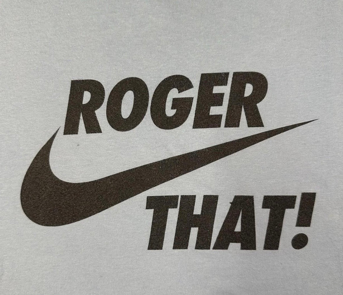 Vintage Nike “Roger That!” T-Shirt (Y2K) (RARE)