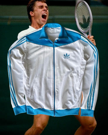 Vintage Ivan Lendl Adidas Jacket (circa 1980s) (RARE)