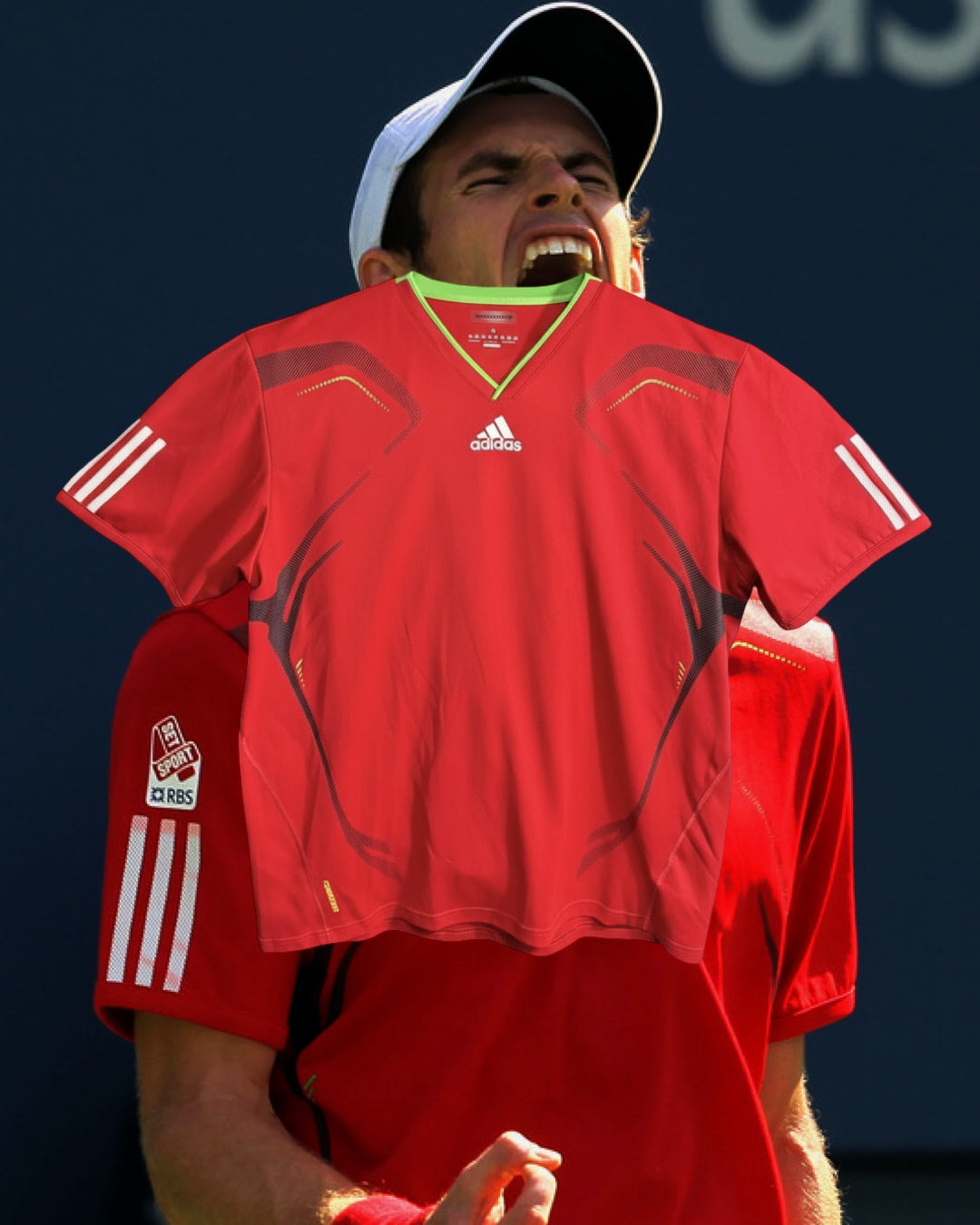 Vintage 2011 Adidas Andy Murray US Open Shirt