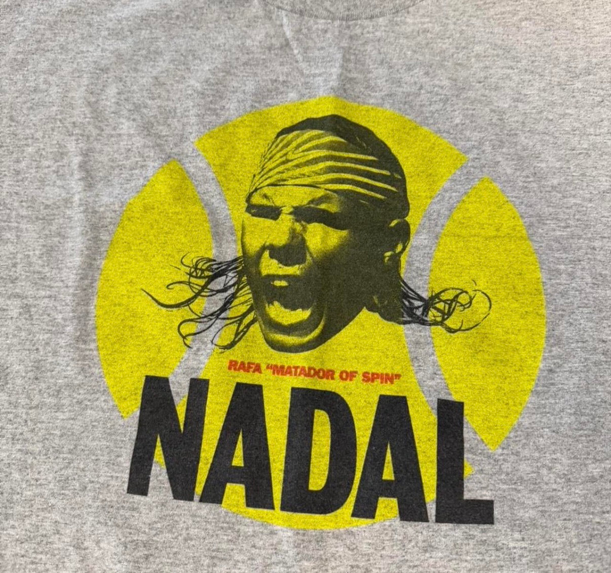 Vintage Nike “Grapple in the Apple” Fed v Nadal T-Shirt (2008) (VERY RARE!!!)