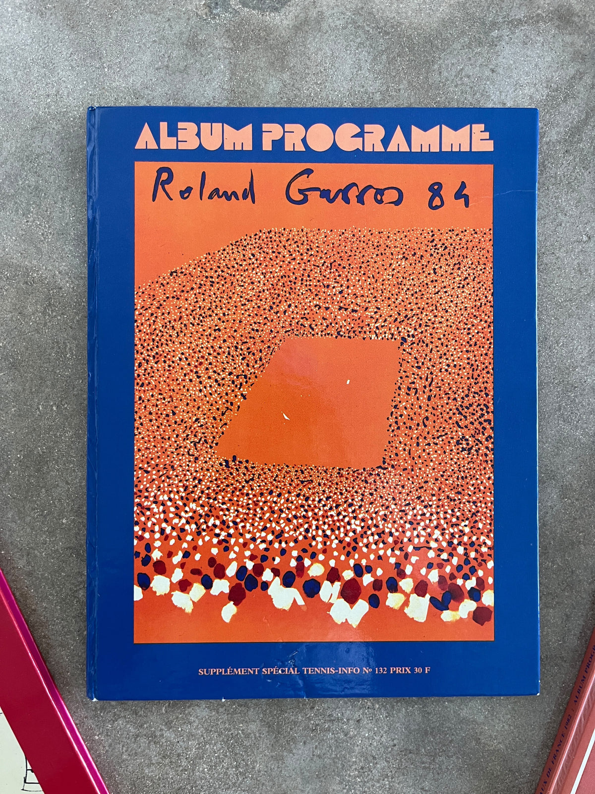 Vintage Roland Garros Hardcover Program Set (82,83,84)
