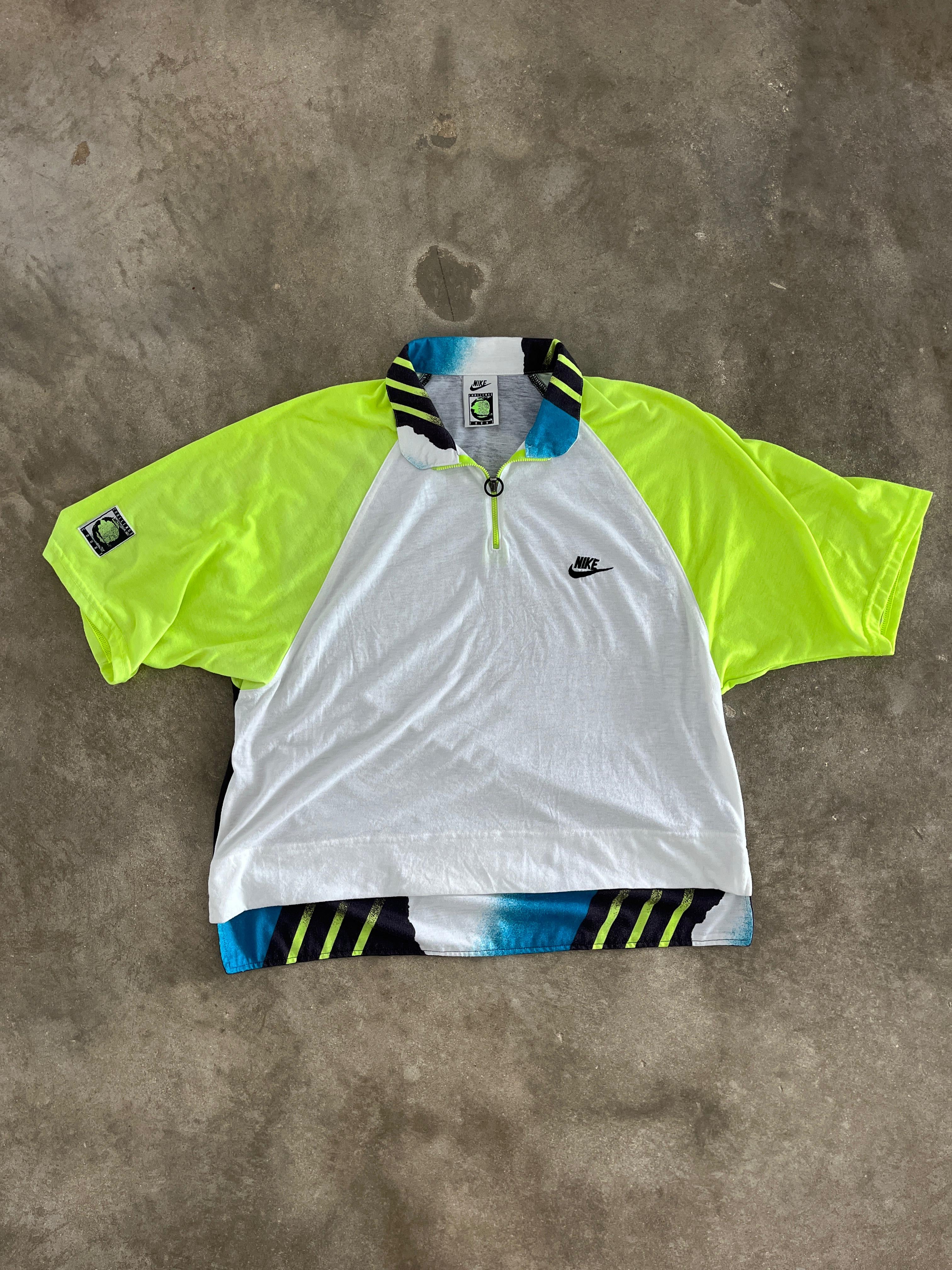 Vintage Nike Challenge Court Agassi 1/4 Zip (circa 1990s)