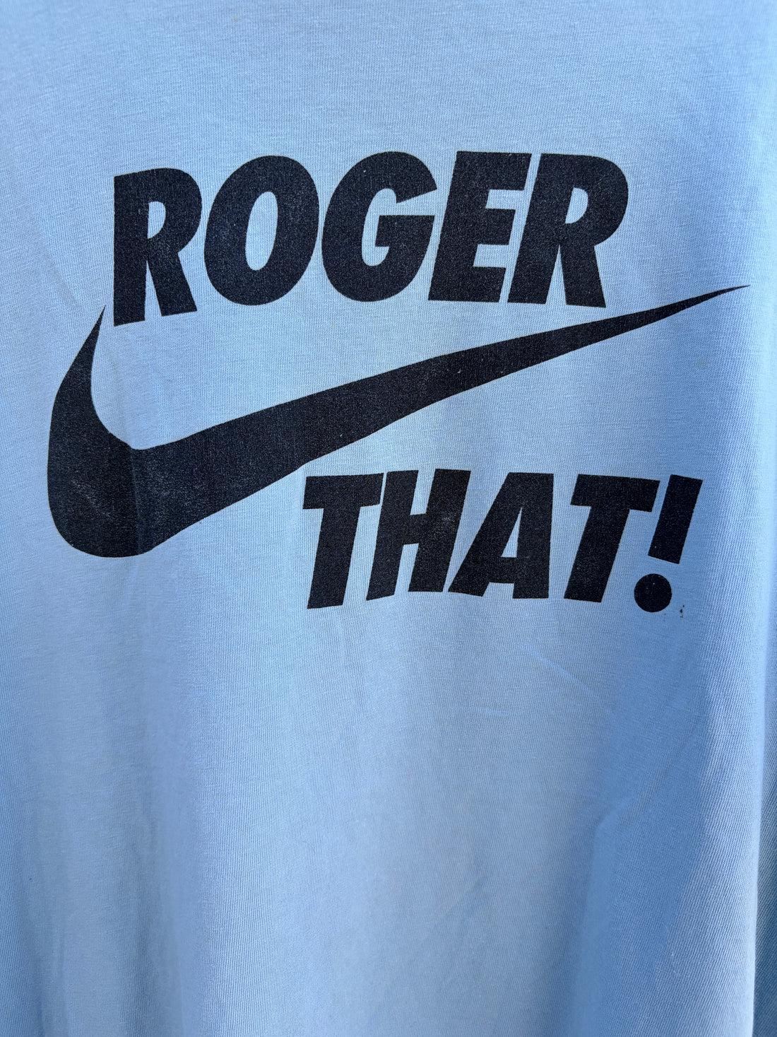 Vintage Nike “Roger That!” T-Shirt (Y2K) (RARE)