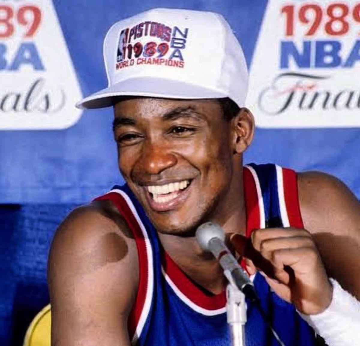 Vintage 1989 Detroit Pistons World Champions Cap
