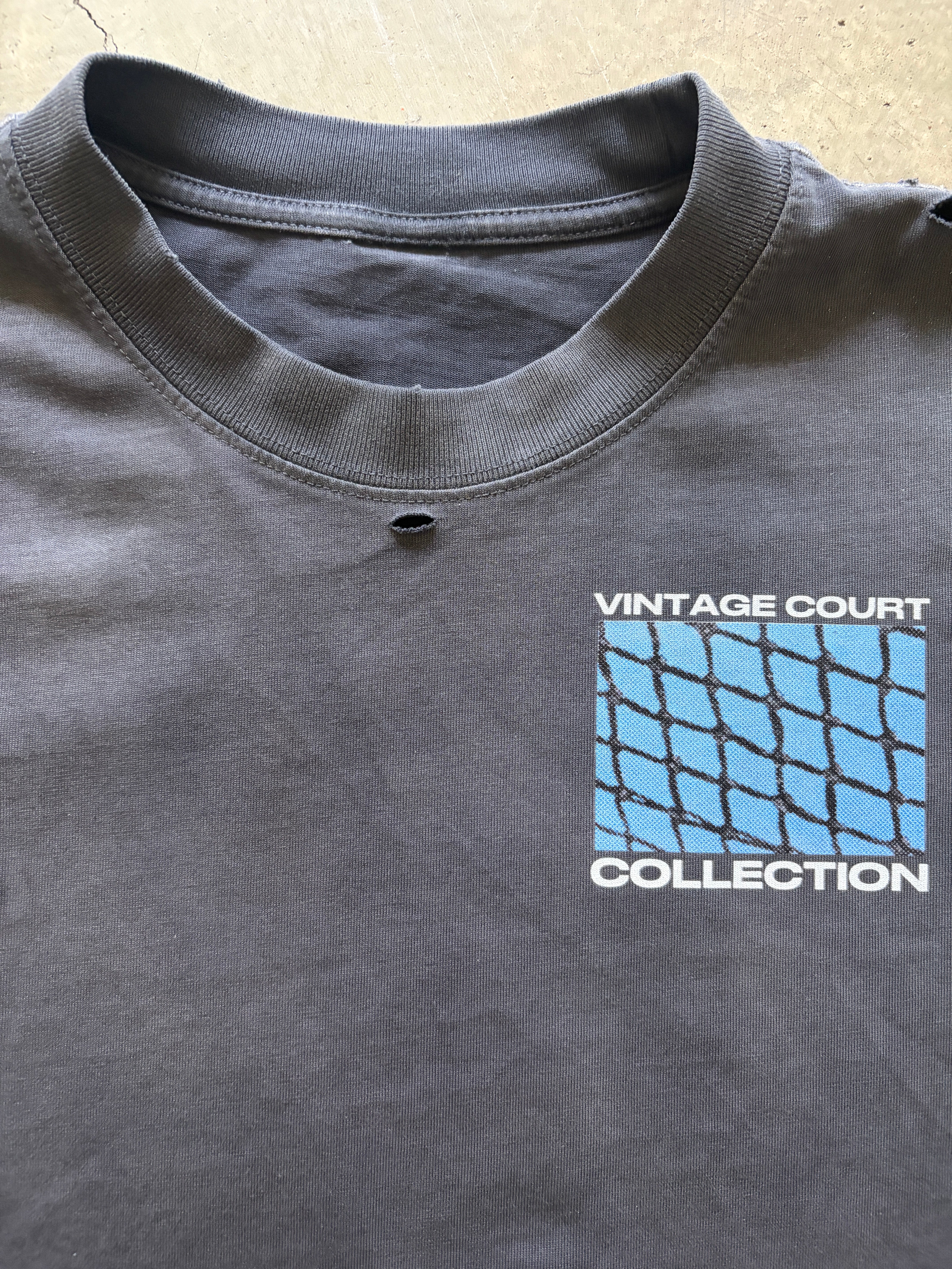 1/1 Vintage Washed Distressed T-Shirt