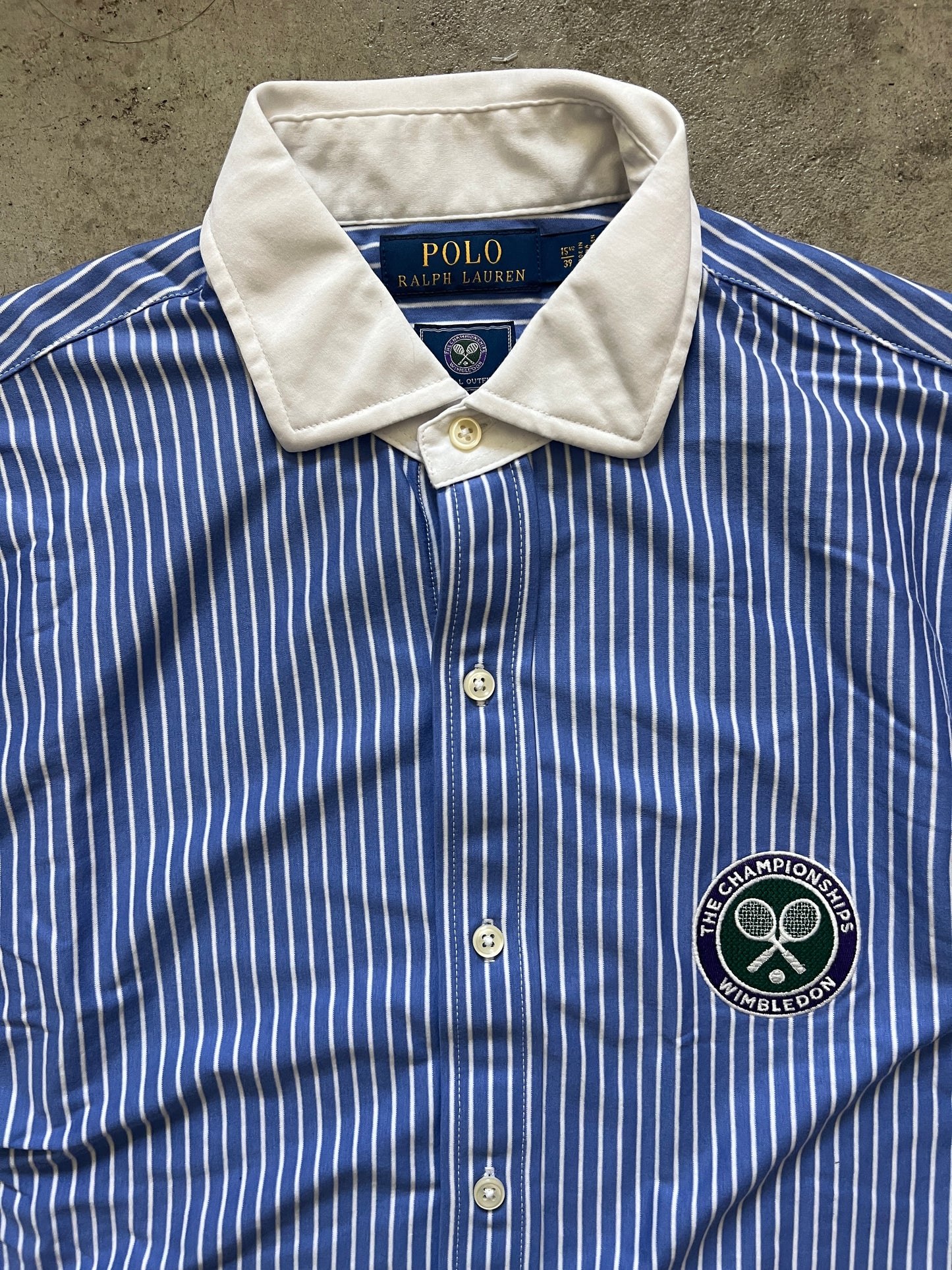 Vintage Ralph Lauren Wimbledon Button-Up Shirt (circa 2000s)