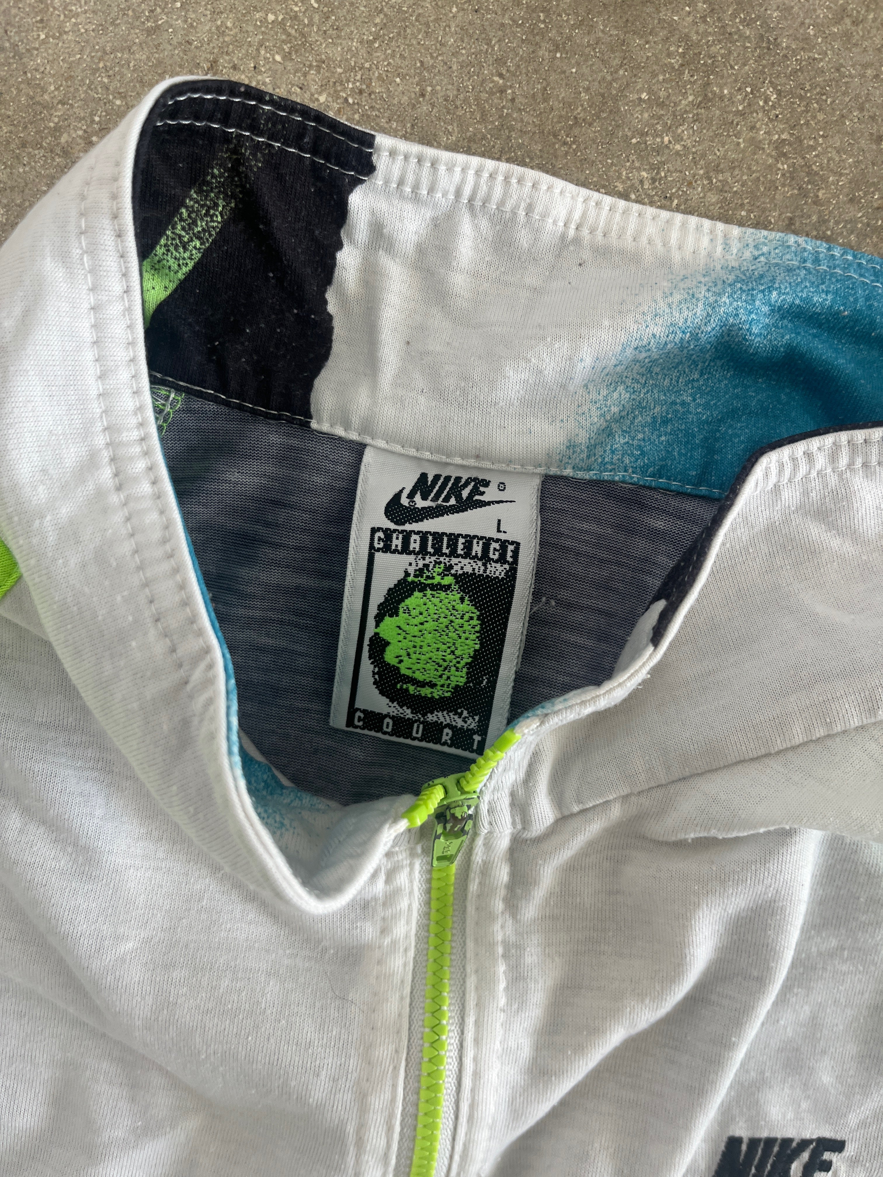 Vintage Nike Challenge Court 1/4 Zip (circa 1990s)