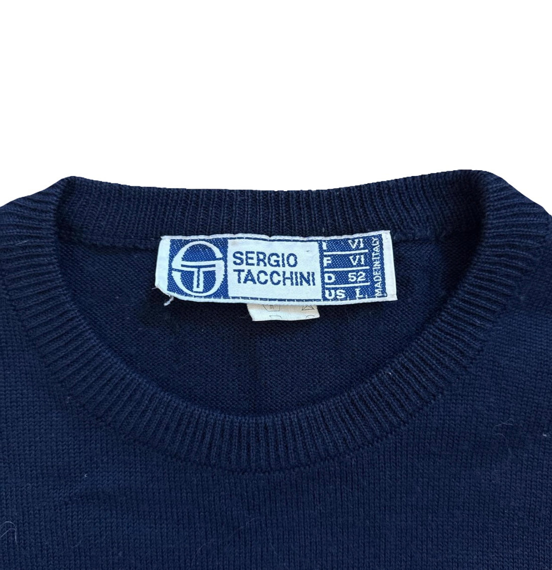 Vintage Sergio Tacchini Sweater (circa 1980s) (rare)