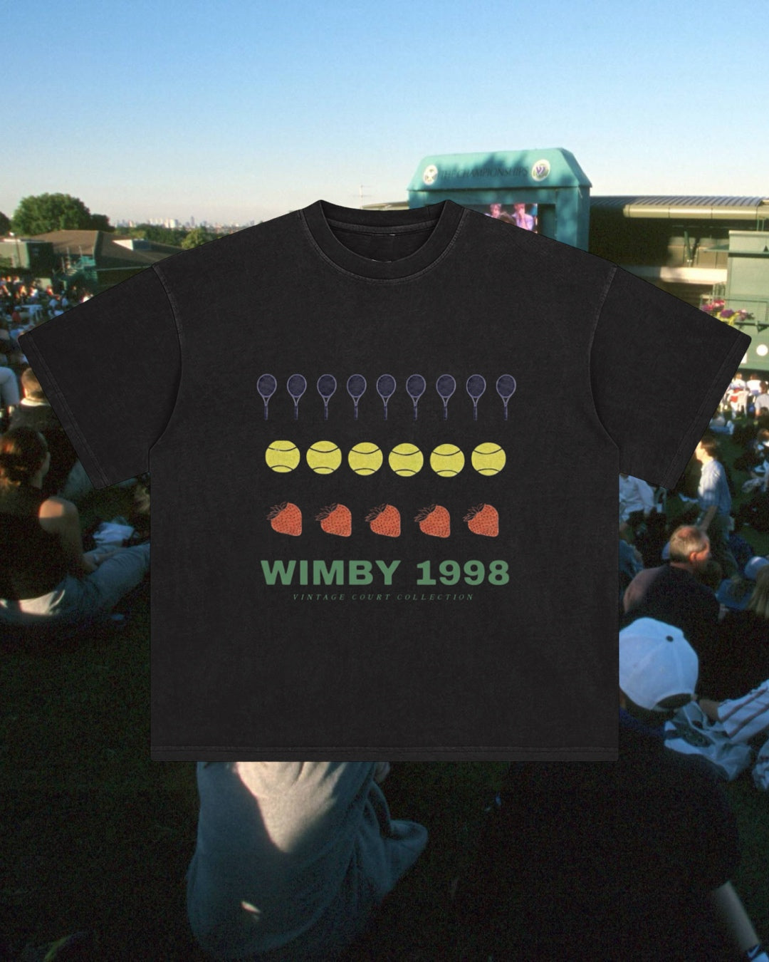 Limited Edition 1998 Vintage Washed VCC X Wimby T-Shirt