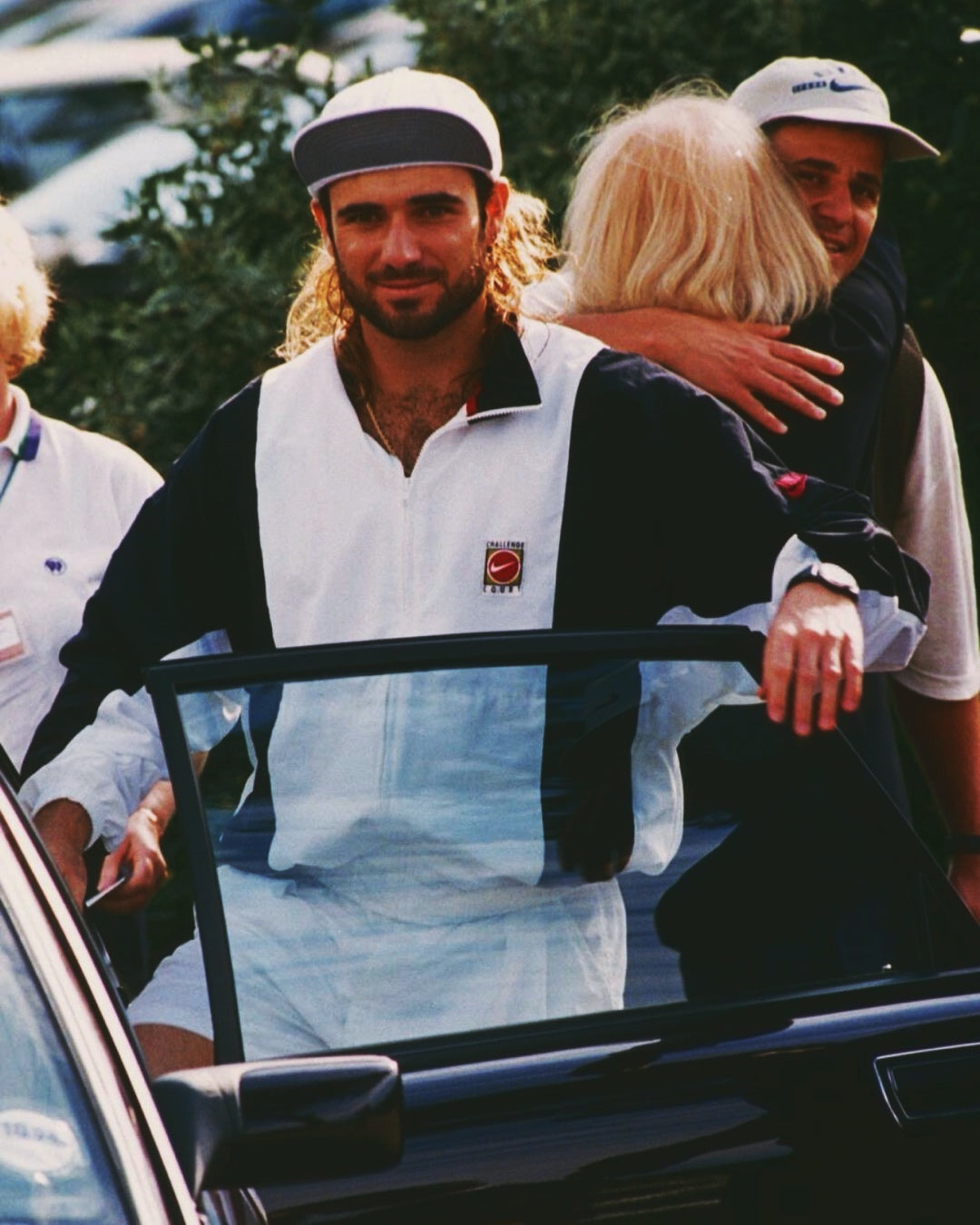 Vintage Nike Challenge Court Jacket (Agassi, US Open 1994)