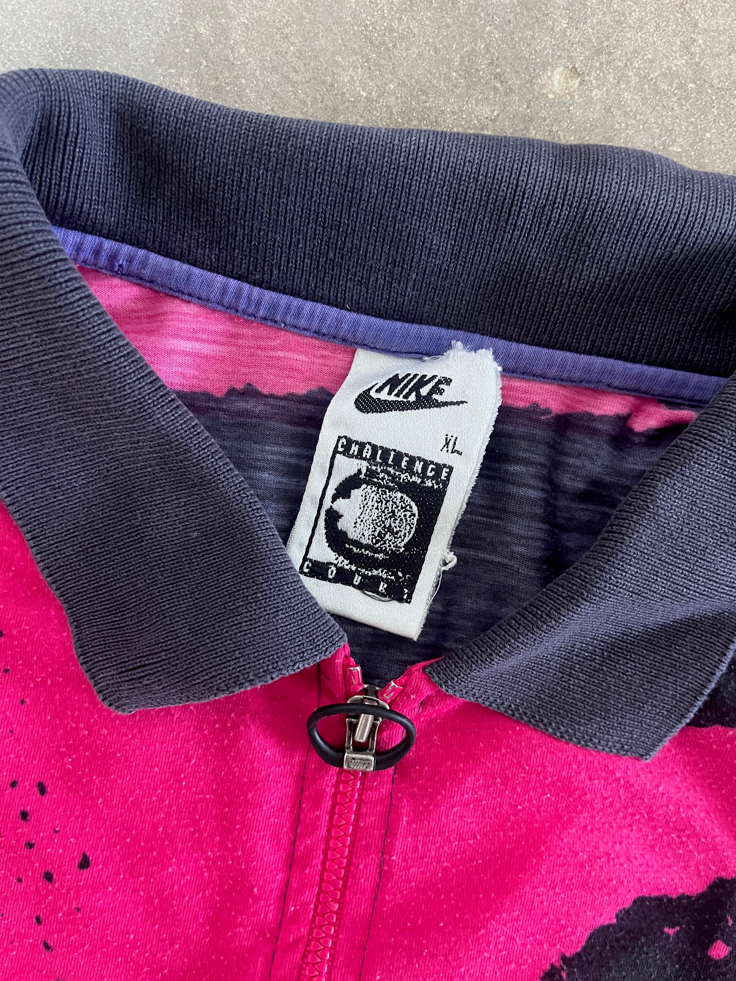 Vintage Nike Challenge Court 1/4 Zip (circa 1990s)