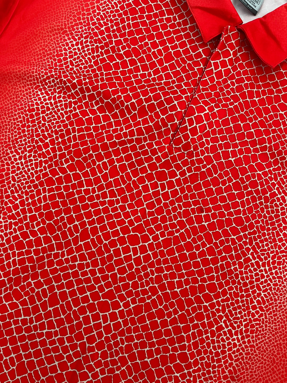 Vintage 2001 Nike Snakeskin Polo (Federer, US Open)