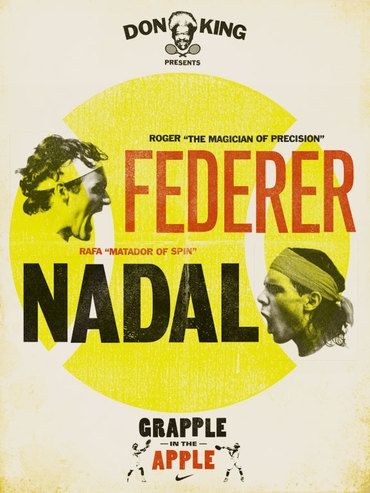 Vintage 2008 Nike “Grapple in the Apple” NYC Nadal T-Shirt