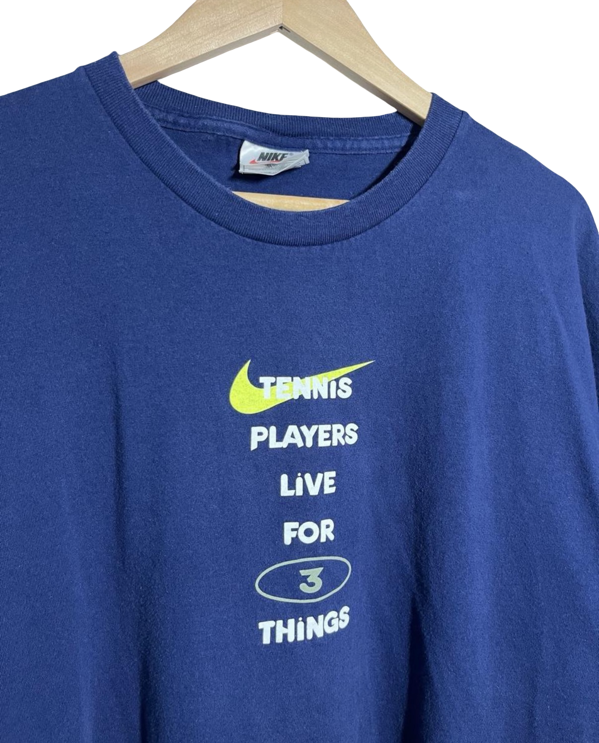 Vintage Nike Tennis Graphic T-Shirt (circa 1990s)